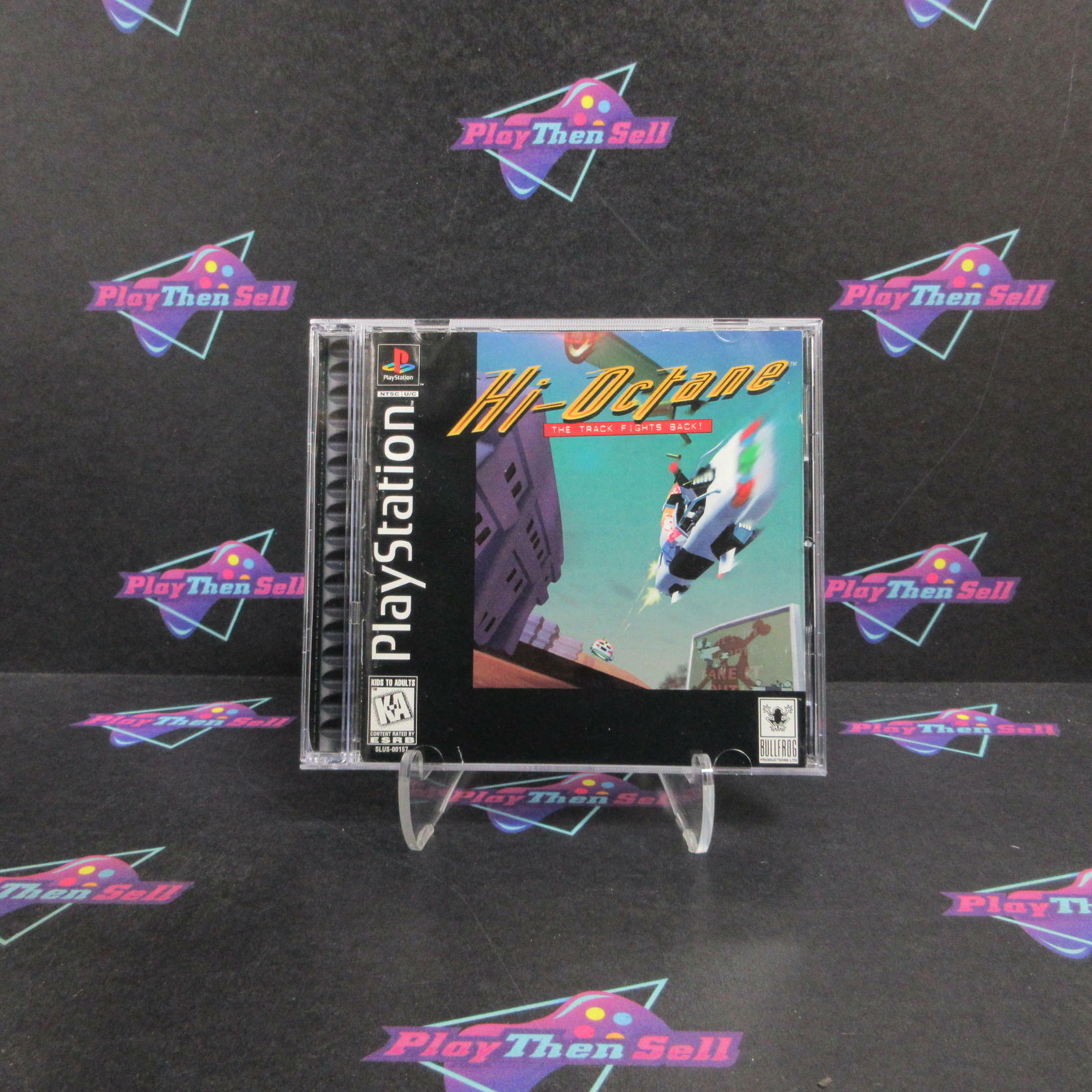 Hi-Octane PS1 PlayStation 1 Jewel Case Variant Complete - Refurbished