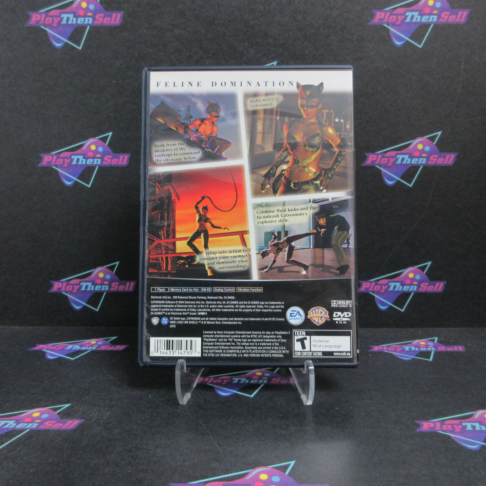 CatWoman PS2 PlayStation 2 Complete - Refurbished