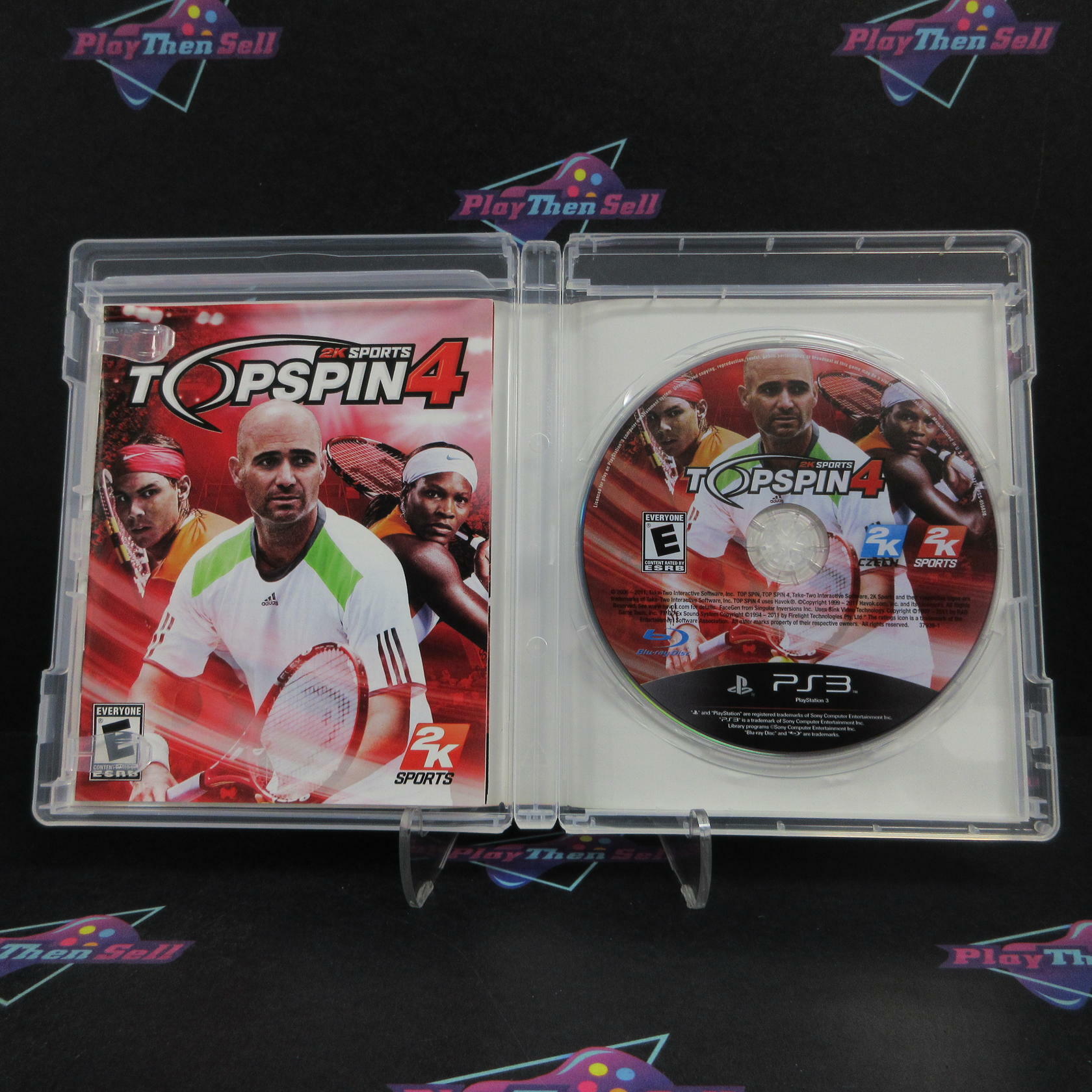 Top Spin 4 PS3 PlayStation 3 Complete - Refurbished