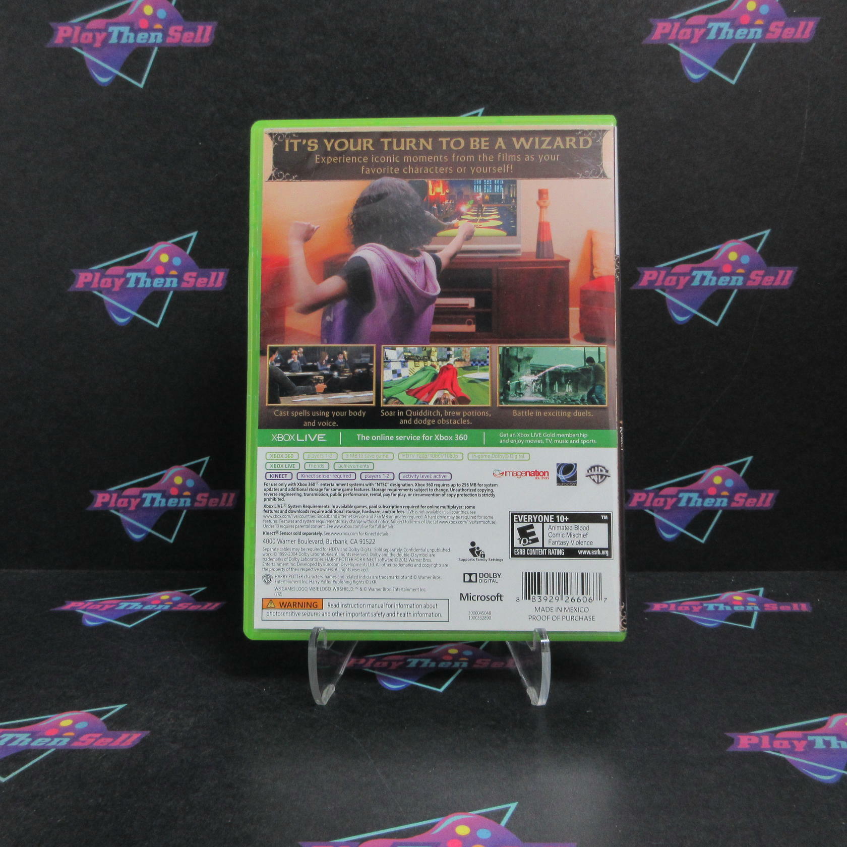 Harry Potter for Kinect Xbox 360 Complete - Refurbished