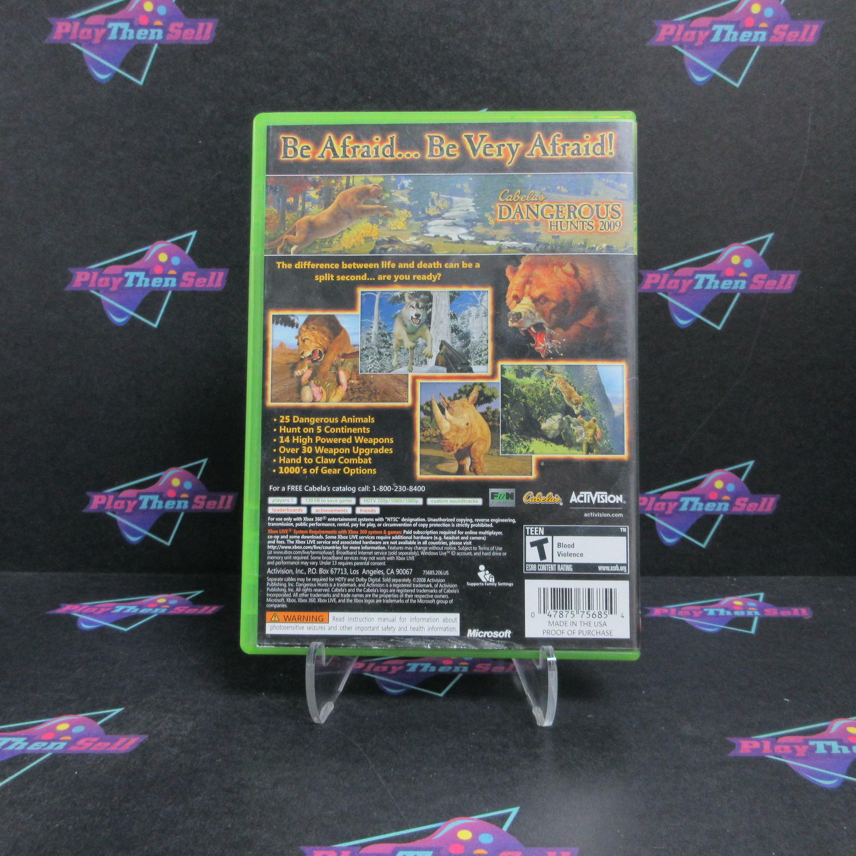 Cabela's Dangerous Hunts 2009 Xbox 360 Complete - Very Good