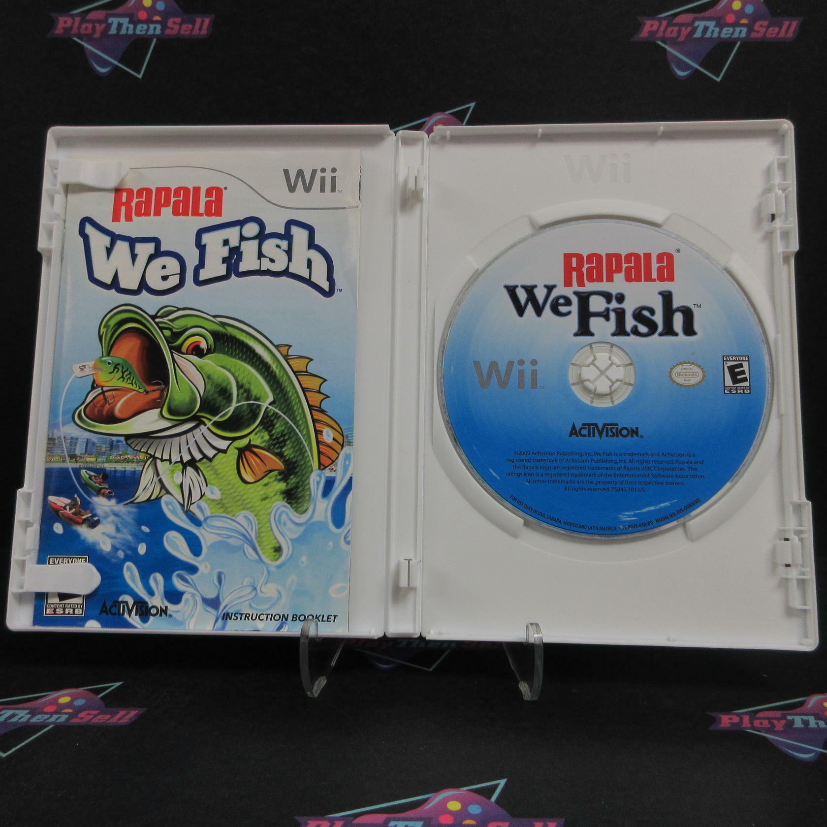 Rapala We Fish Nintendo Wii Complete - Very Good