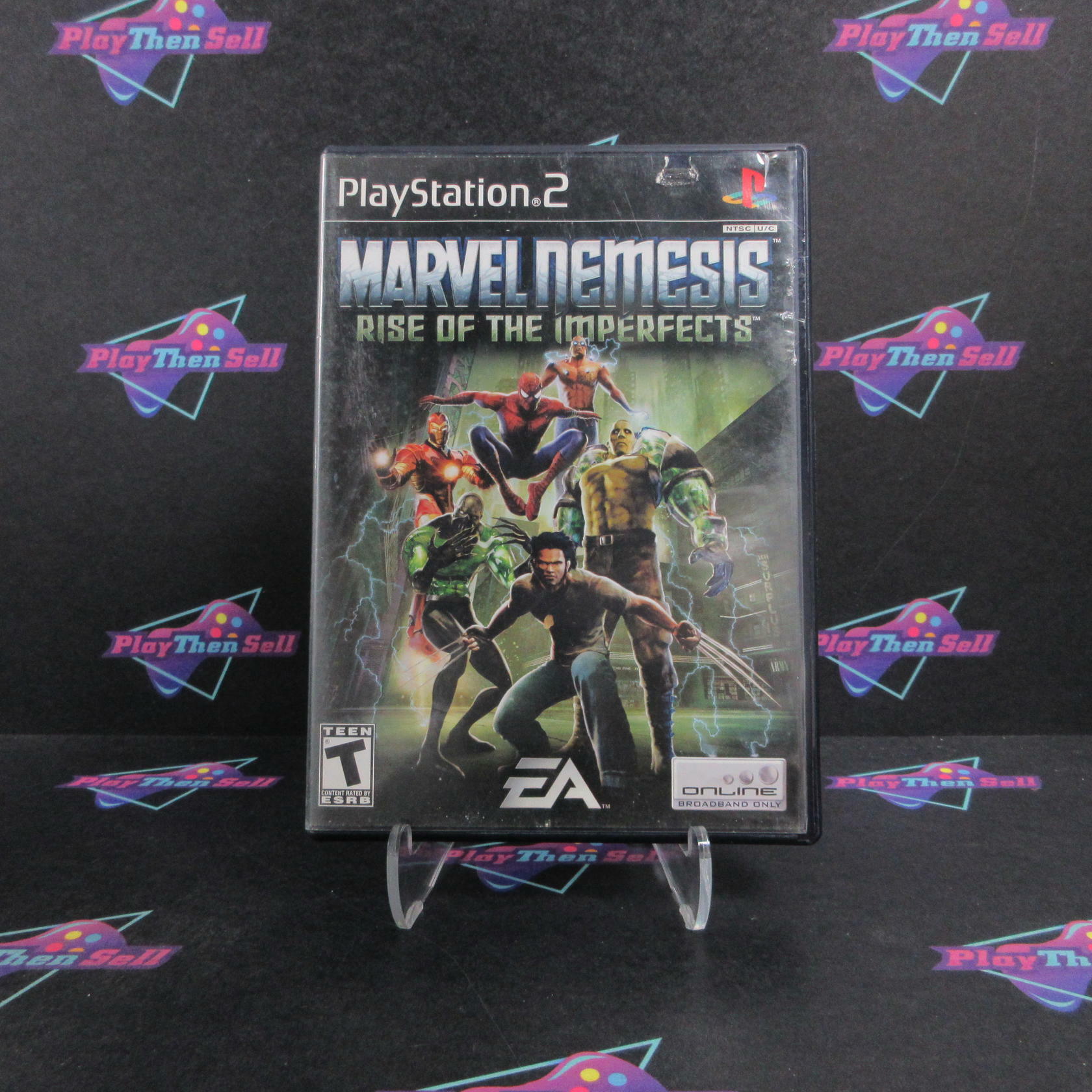 Marvel Nemesis Rise of the Imperfects PS2 PlayStation 2 Complete - Very Good