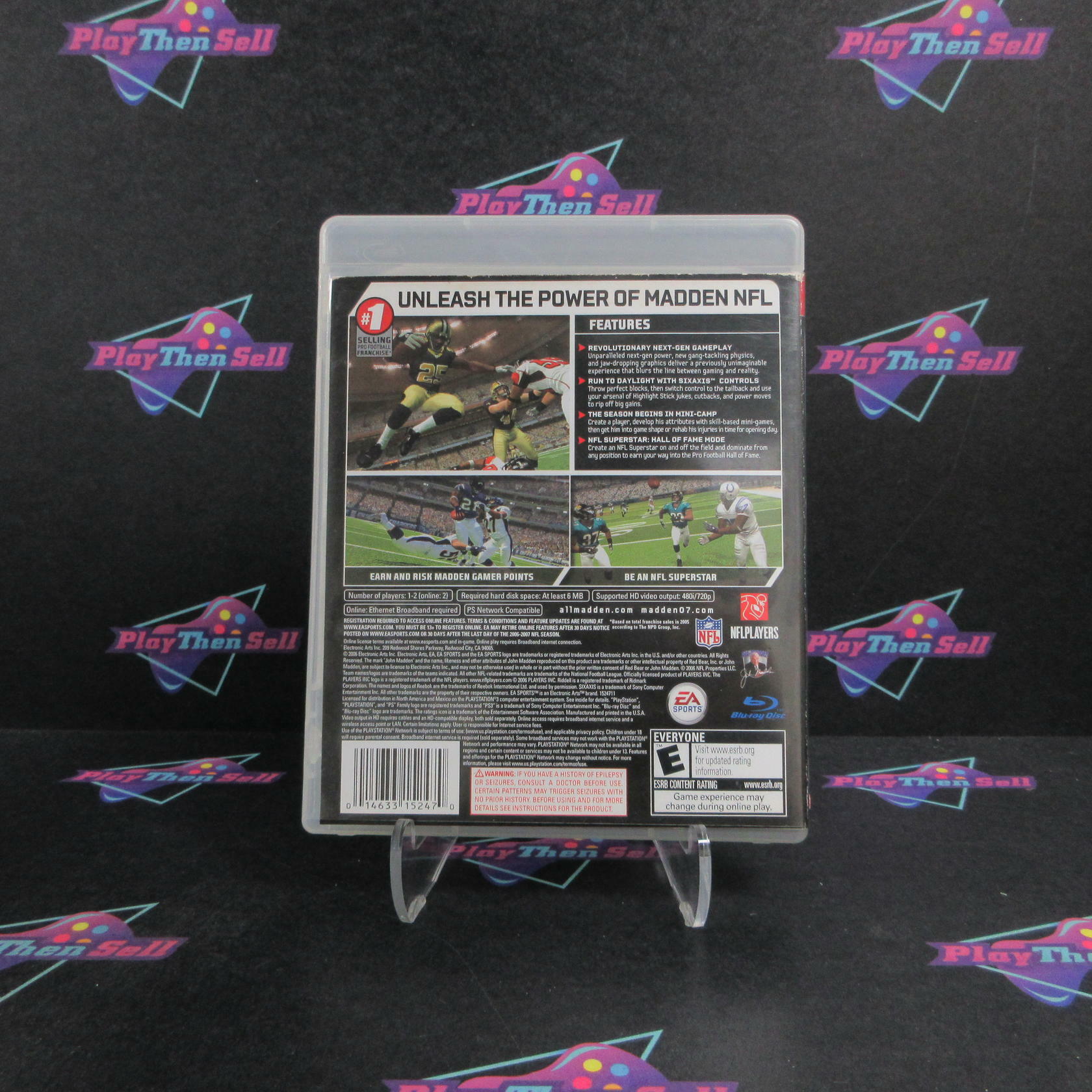 Madden NFL 07 PS3 PlayStation 3 Complete - Very Good