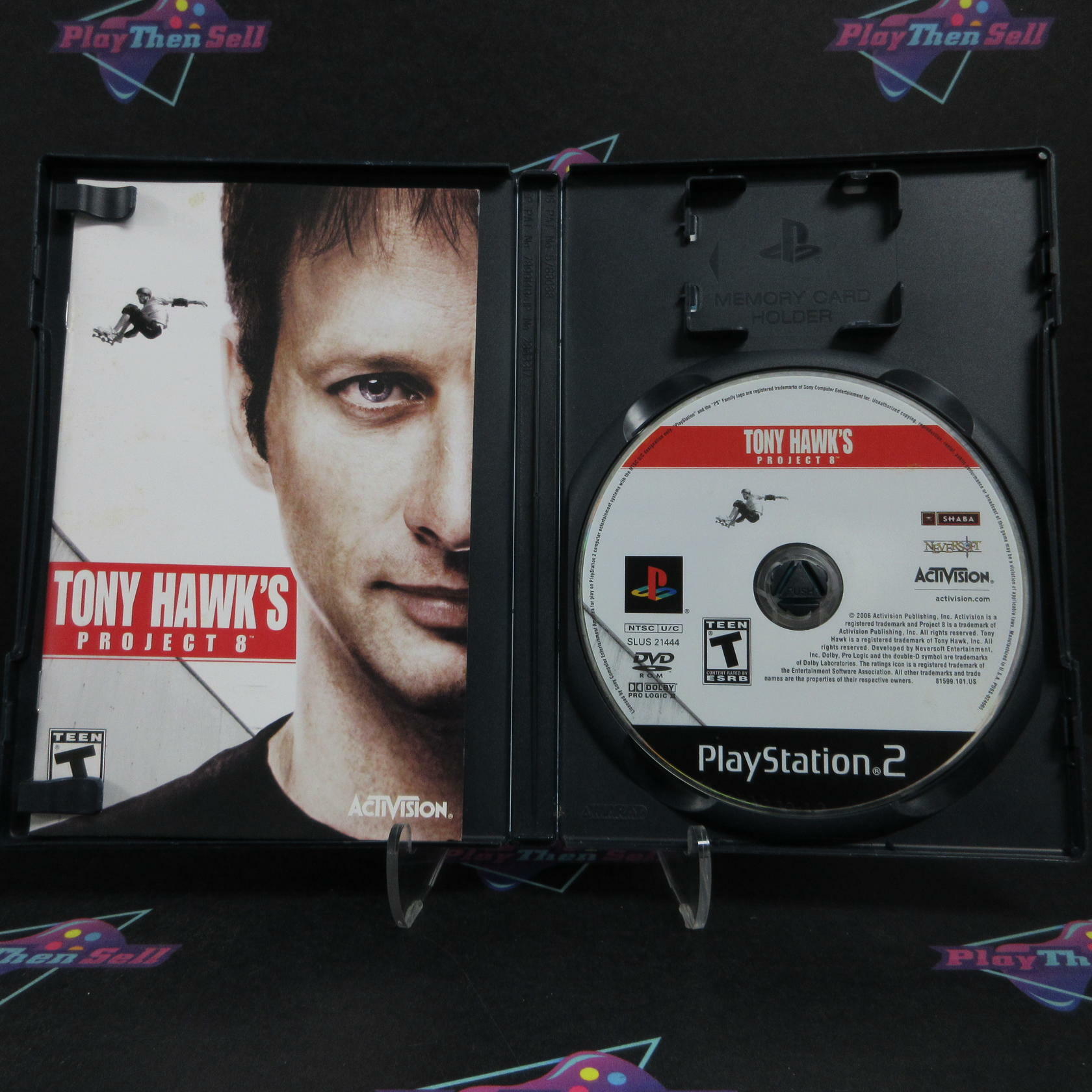 Tony Hawk's Project 8 PS2 PlayStation 2 Complete - Very Good