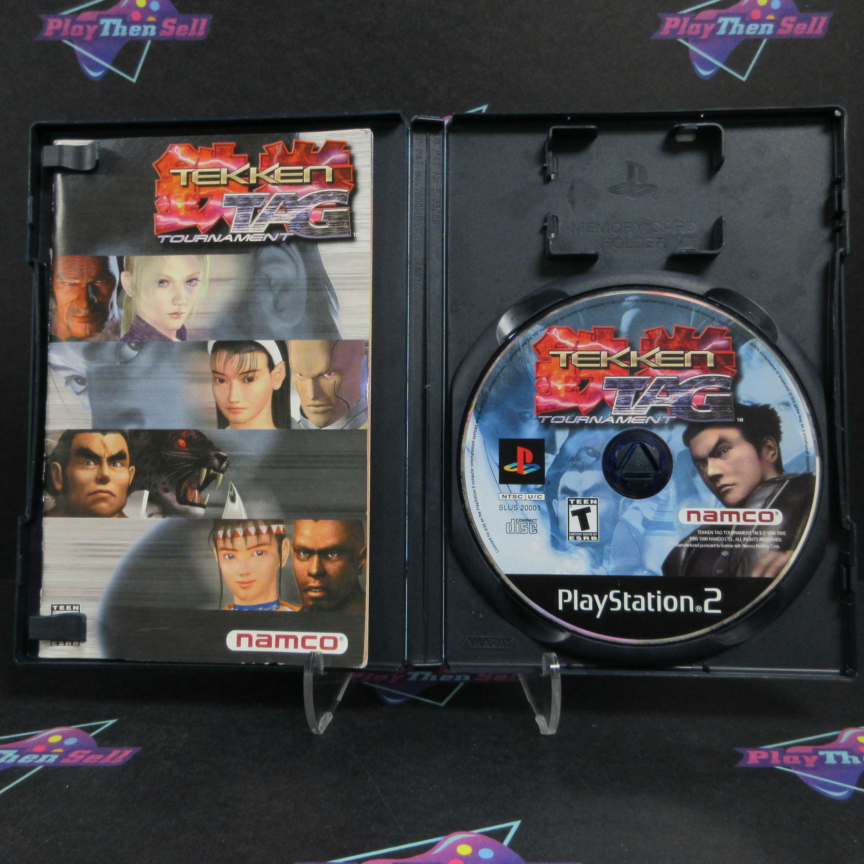 Tekken Tag Tournament PS2 PlayStation 2 + Reg Card Complete - Very Good