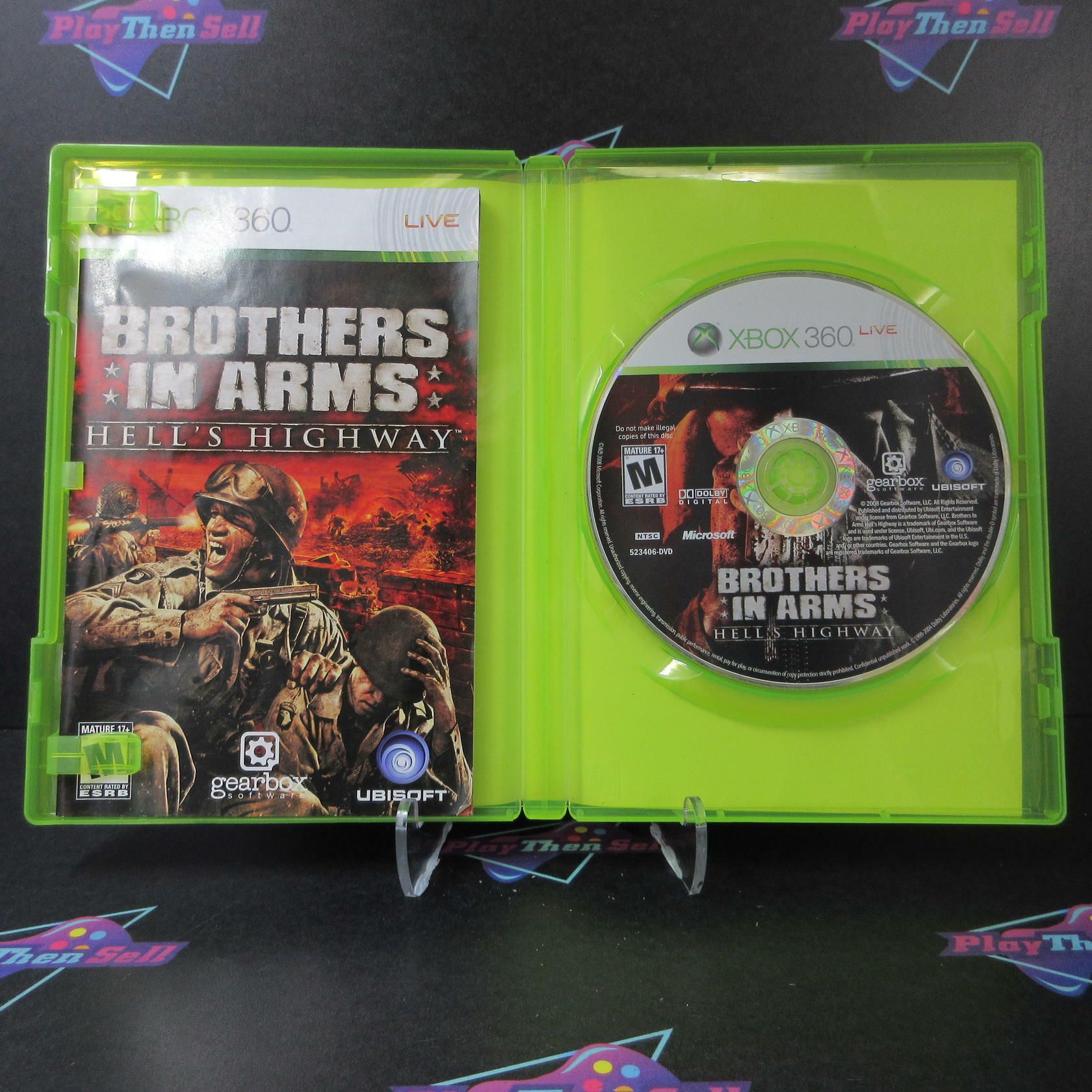 Brothers in Arms Hell's Highway Xbox 360 Complete - Very Good