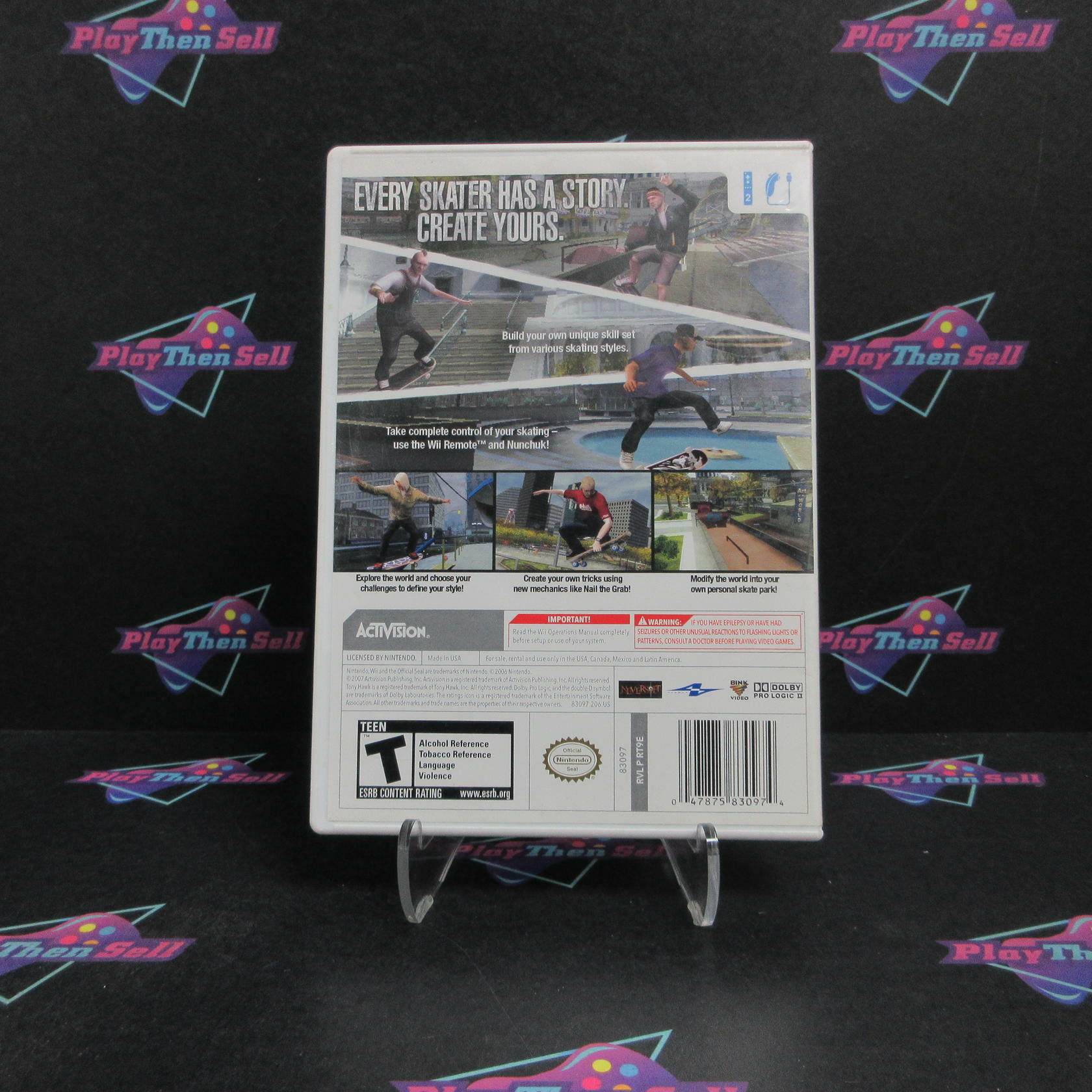 Tony Hawk's Proving Ground Nintendo Wii Complete - Very Good