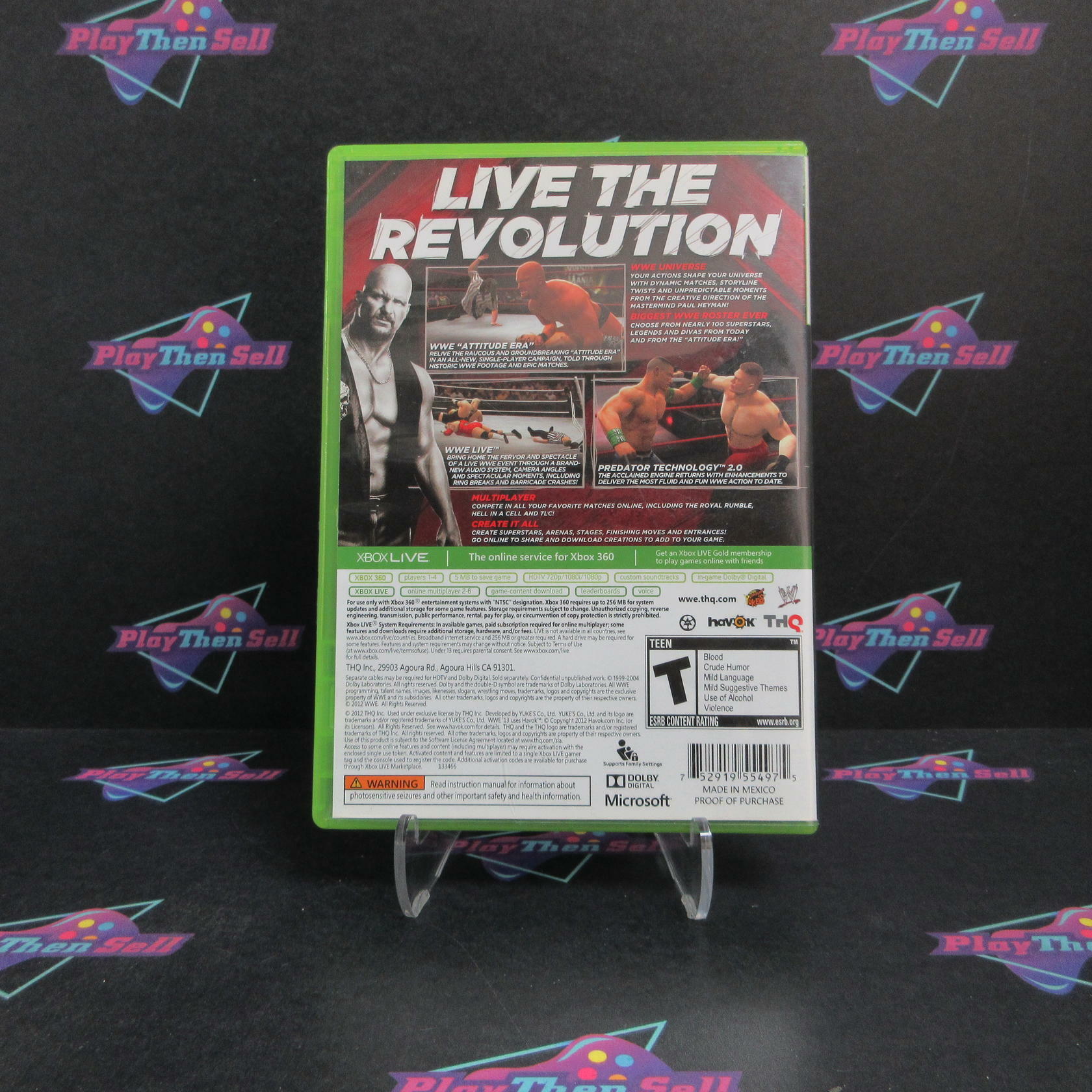 WWE 13 Xbox 360 Complete - Very Good