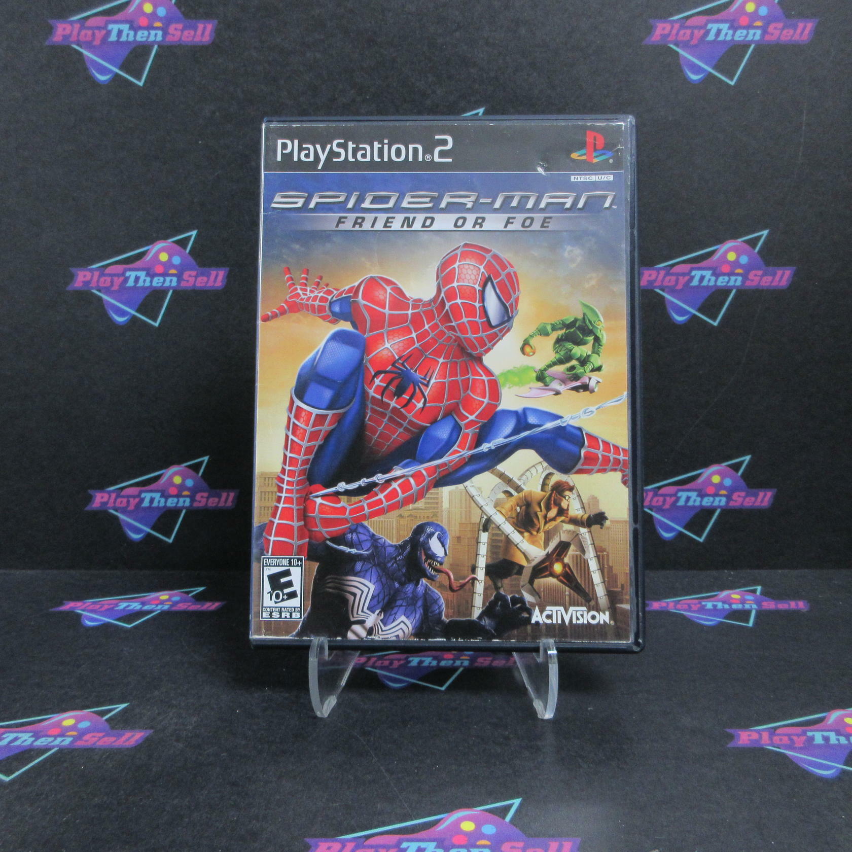 Spiderman Friend or Foe PS2 PlayStation 2 Complete - Very Good