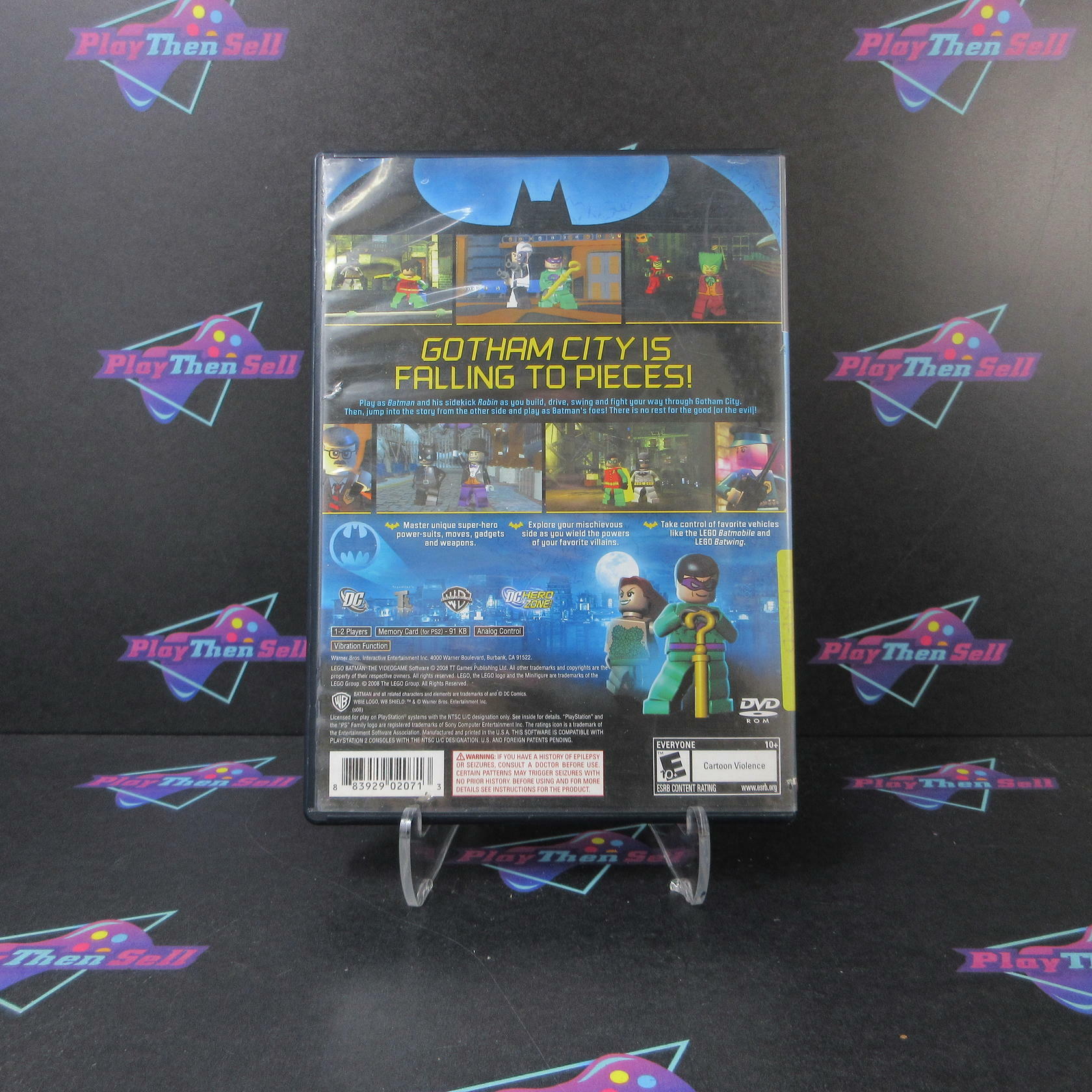 LEGO Batman PS2 PlayStation 2 Complete - Very Good