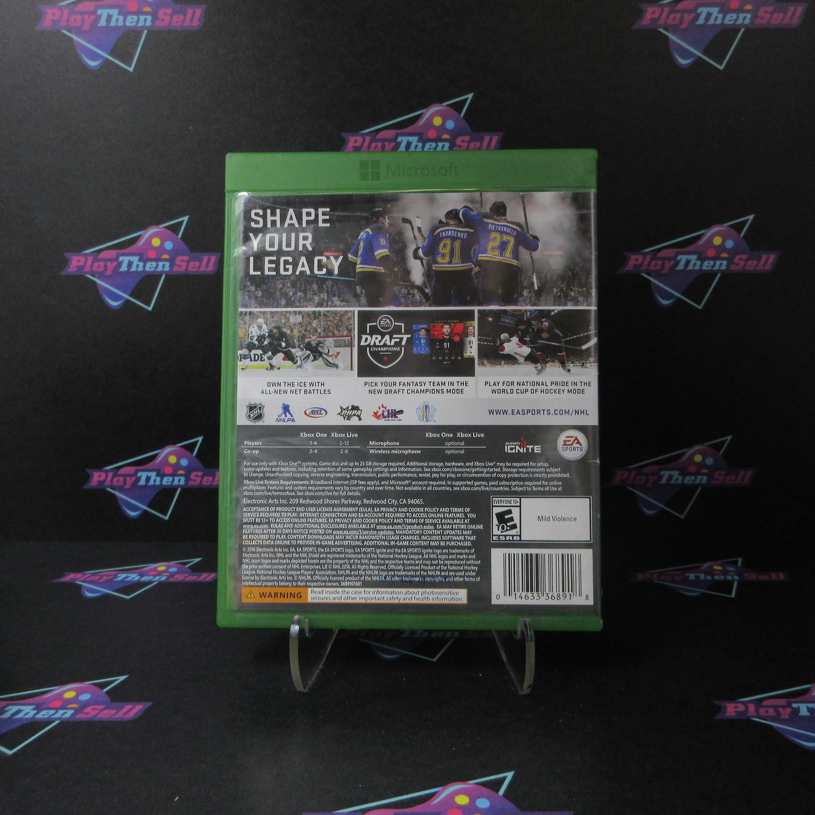 NHL 17 Xbox One Complete - Very Good