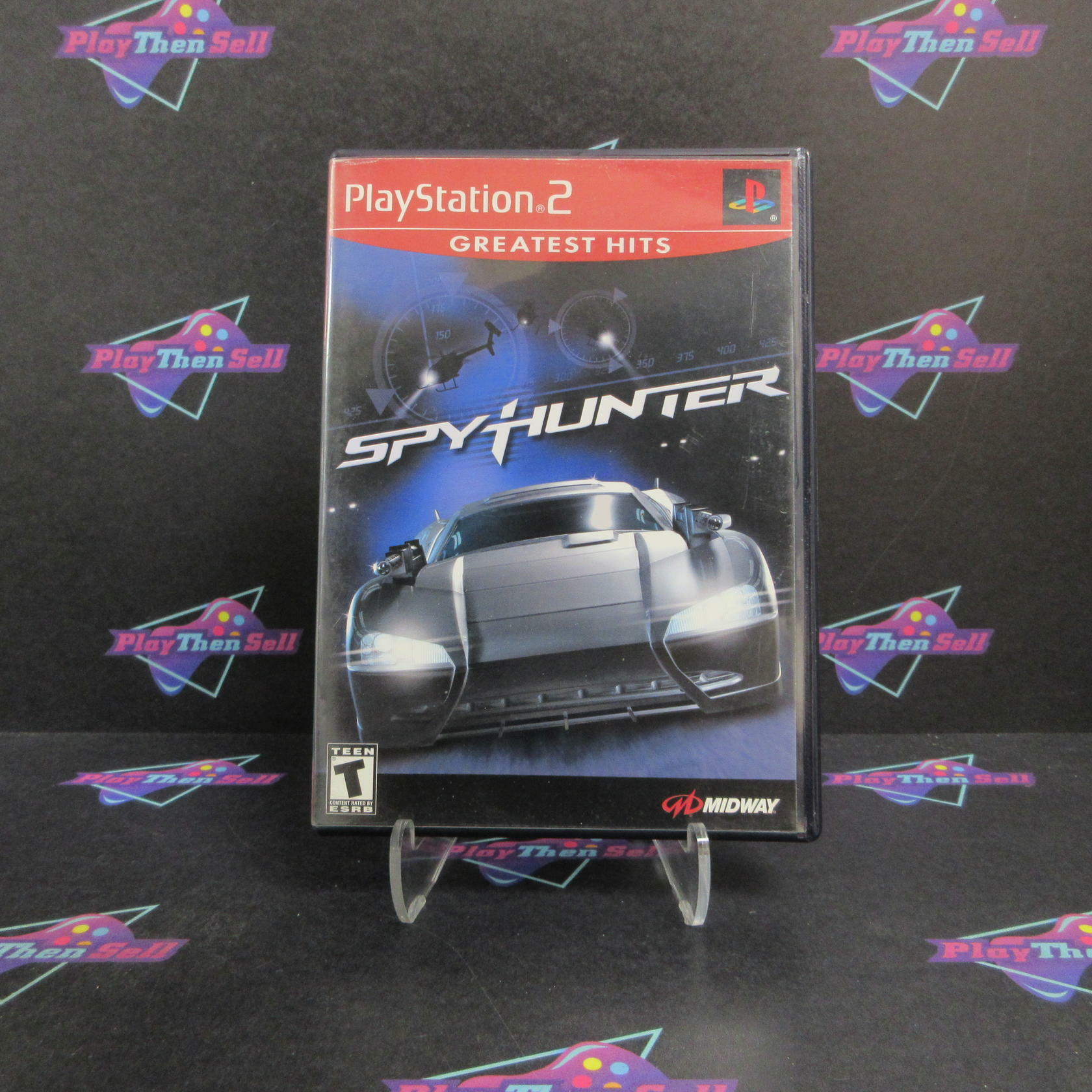 Spy Hunter PS2 PlayStation 2 GH + Reg Card Complete - Very Good
