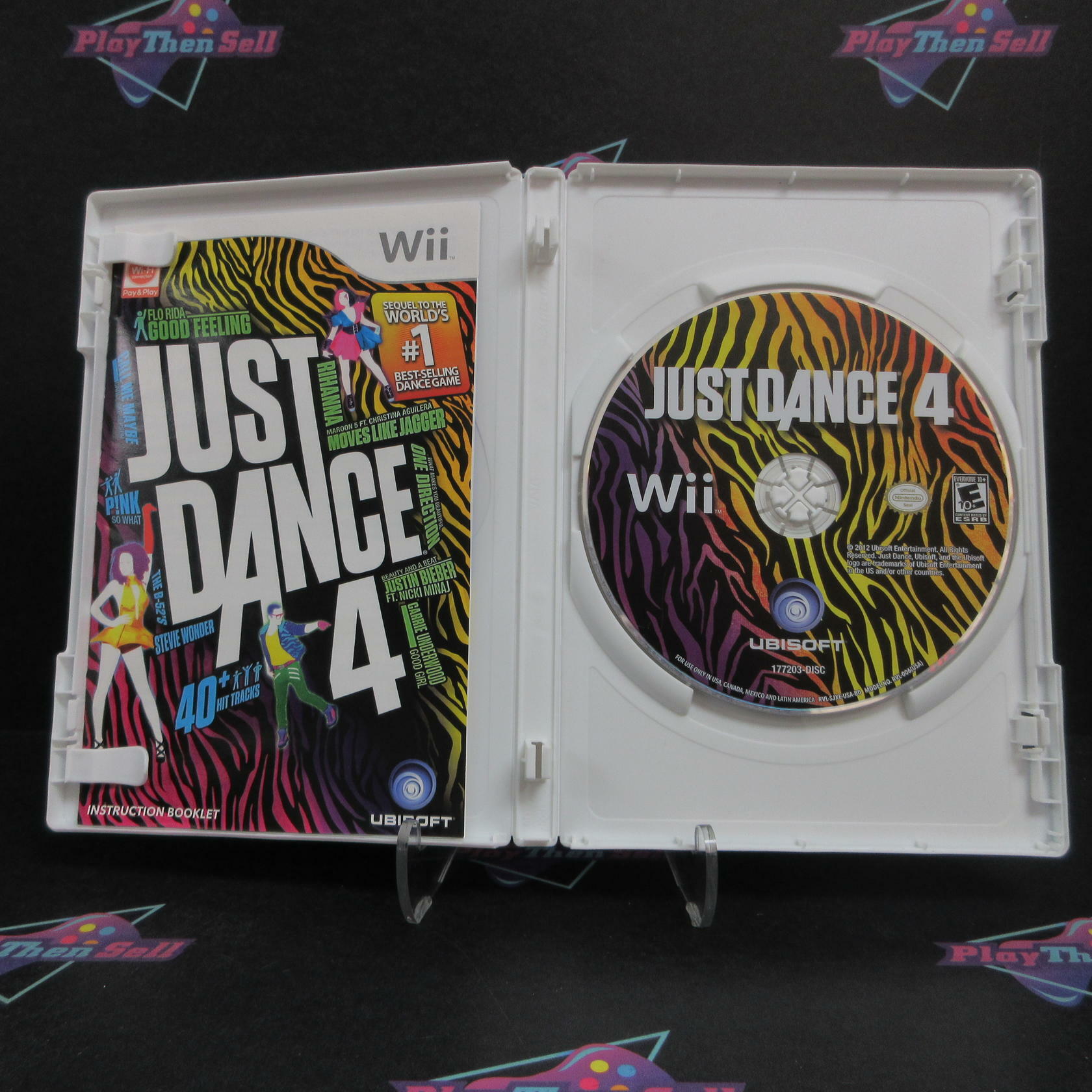 Just Dance 4 Nintendo Wii Complete - Very Good