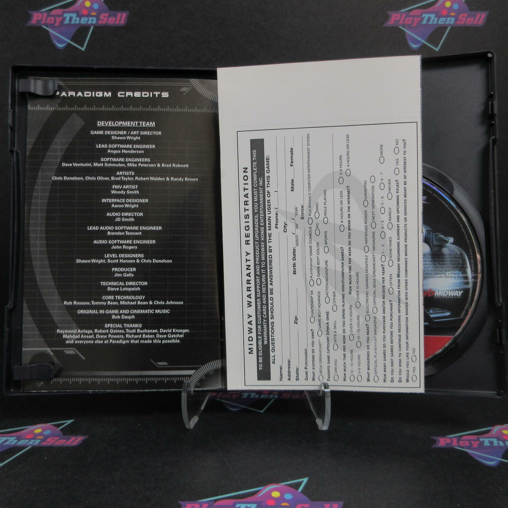 Spy Hunter PS2 PlayStation 2 GH + Reg Card Complete - Very Good