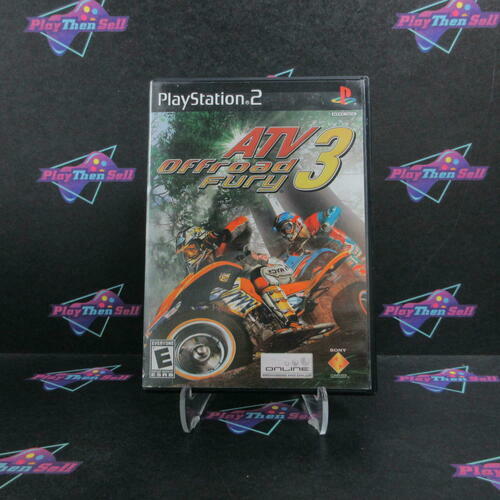 ATV Offroad Fury 3 PS2 PlayStation 2 + Reg Card Complete - Very Good