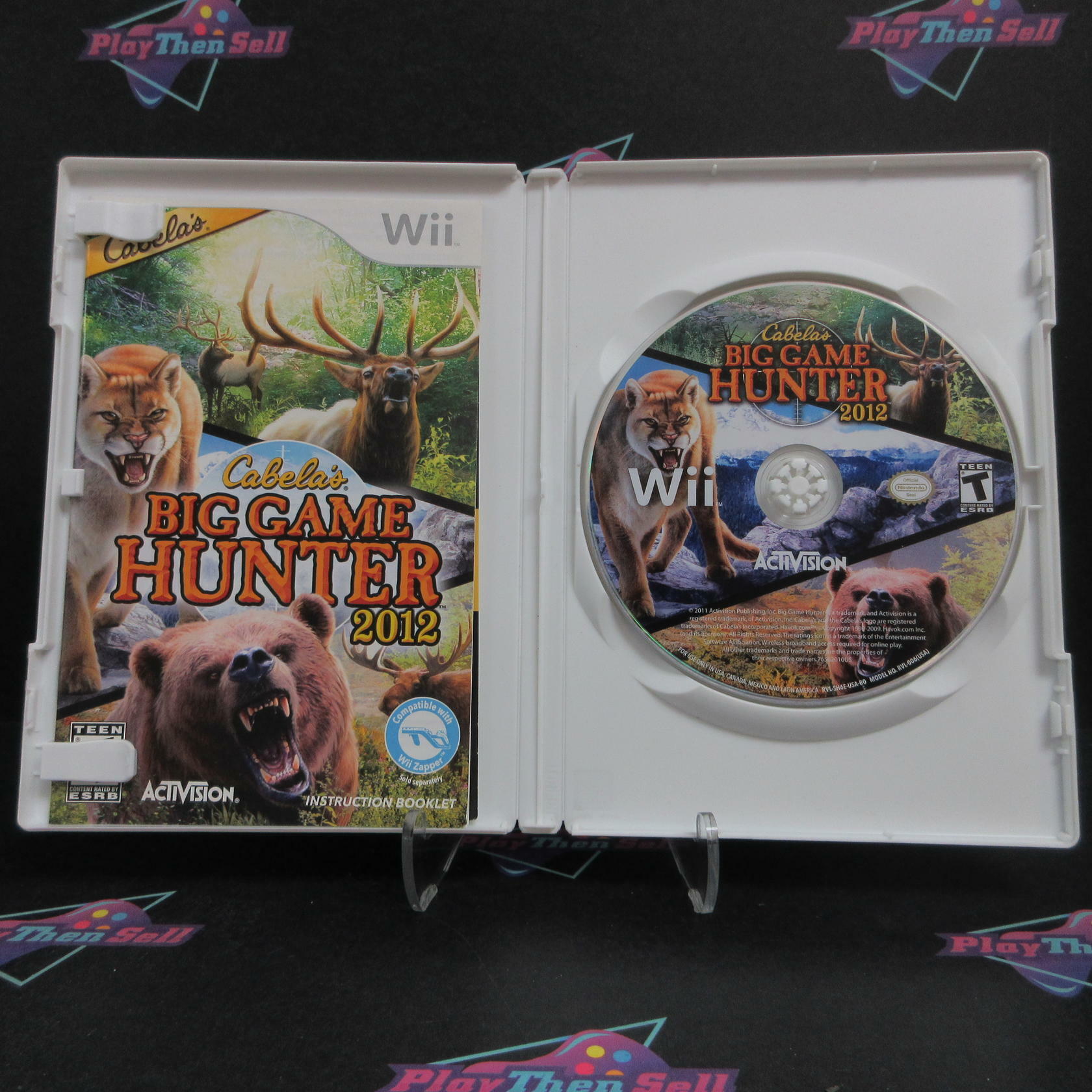 Cabela's Big Game Hunter 2012 Nintendo Wii Complete - Very Good