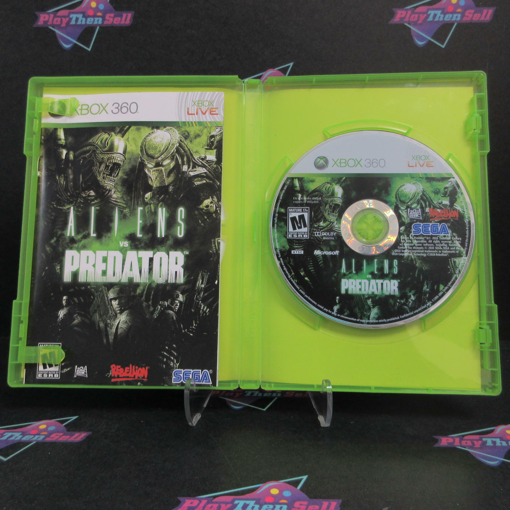 Alien Vs Predator Xbox 360 Complete - Very Good