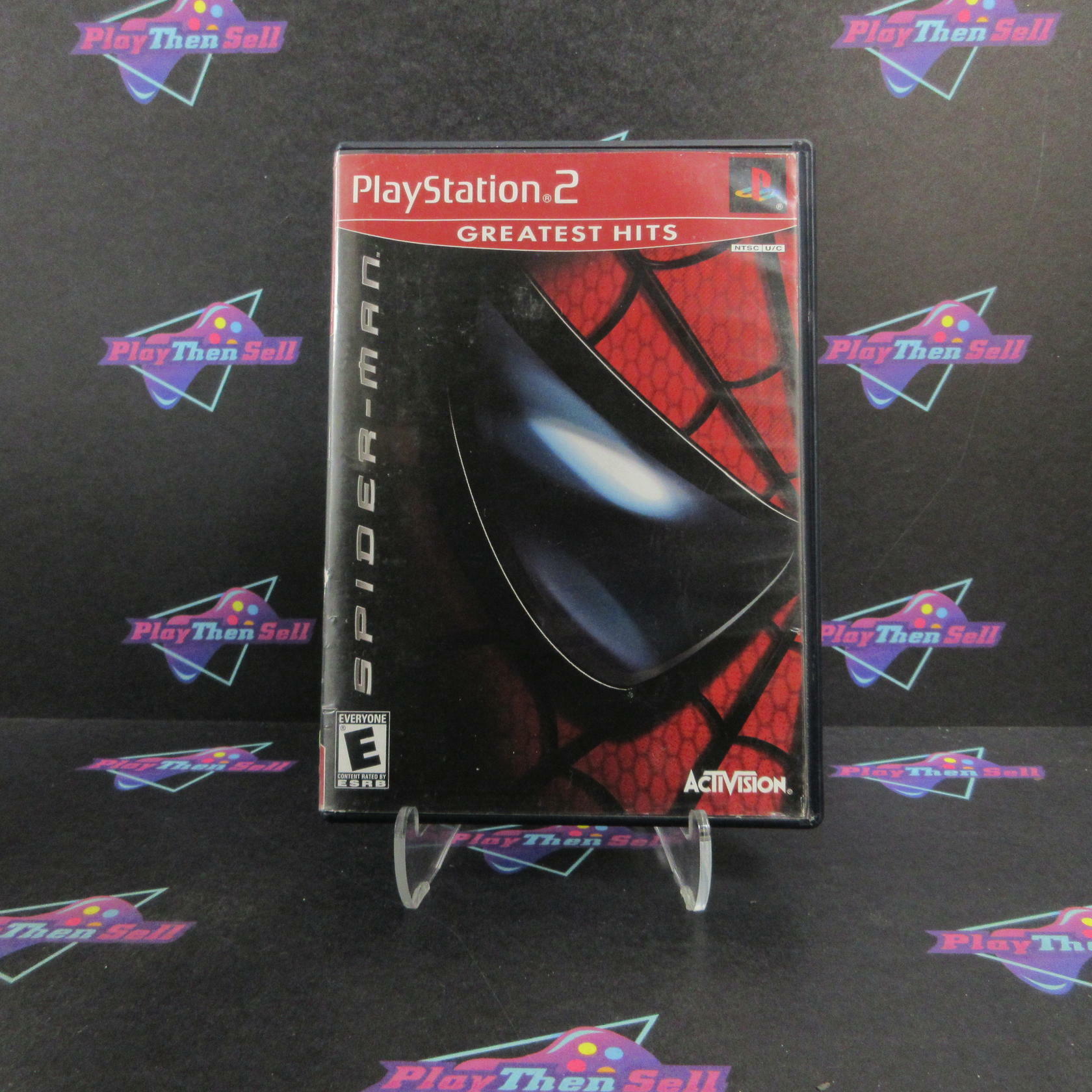 Spider-Man PS2 PlayStation 2 GH + Reg Card Complete - Very Good