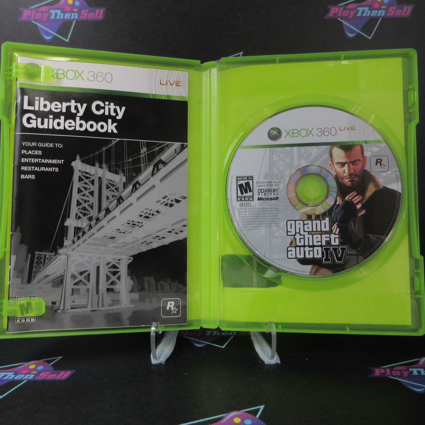 Grand Theft Auto IV Xbox 360 Complete - Very Good