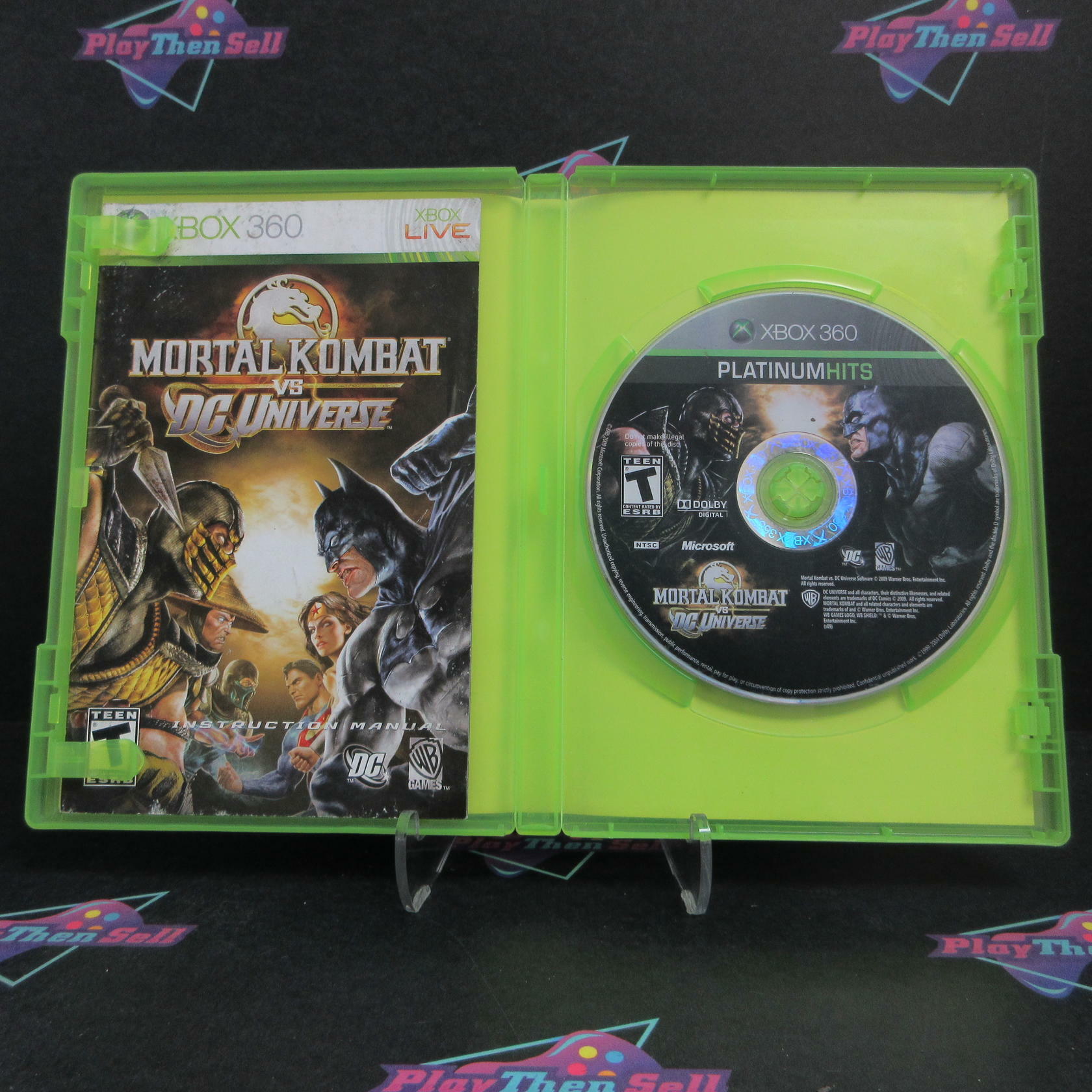 Mortal Kombat vs. DC Universe Xbox 360 PH Complete - Very Good