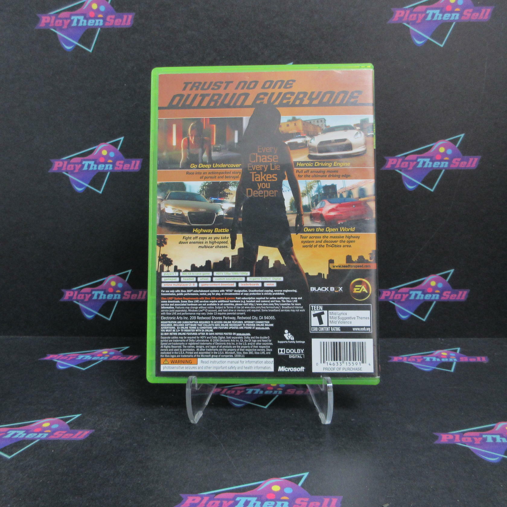 Need for Speed Undercover Xbox 360 Complete - Very Good