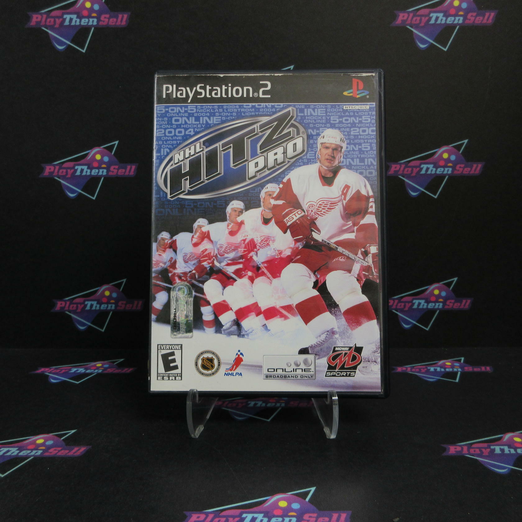 NHL Hitz Pro PS2 PlayStation 2 + Reg Card Complete - Very Good