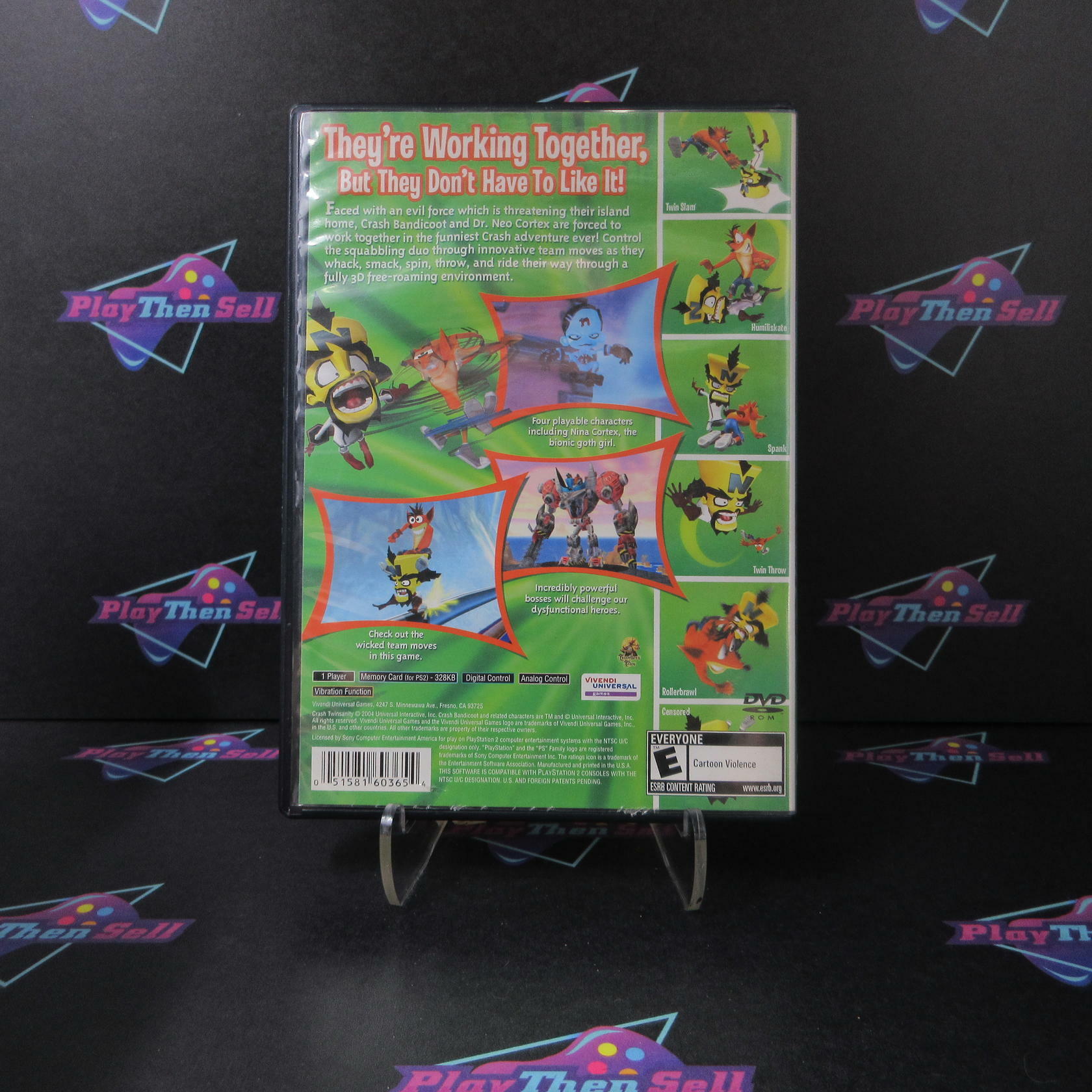 Crash Bandicoot Twinsanity PS2 PlayStation 2 Complete - Very Good