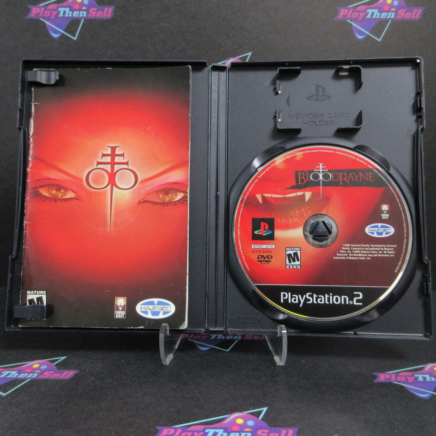 Blood Rayne PS2 PlayStation 2 Complete - Very Good