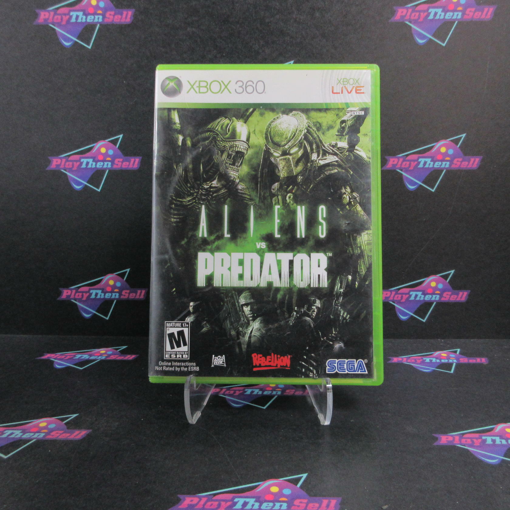 Alien Vs Predator Xbox 360 Complete - Very Good