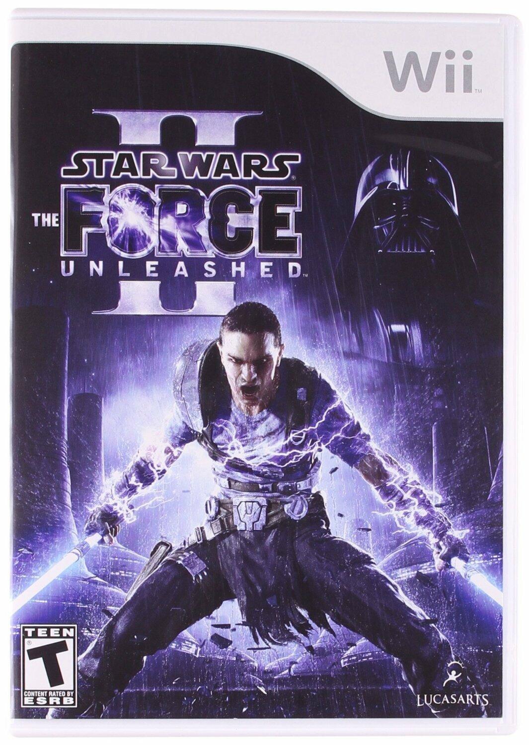 Star Wars The Force Unleashed II Nintendo Wii Complete - Very Good