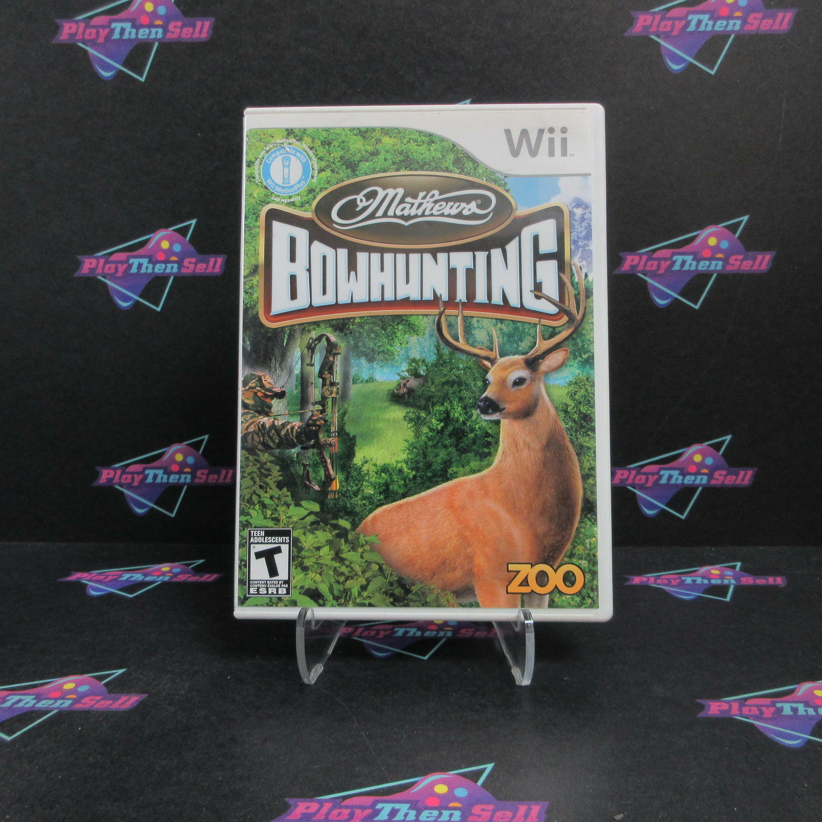 Mathews Bowhunting Nintendo Wii Complete - Very Good