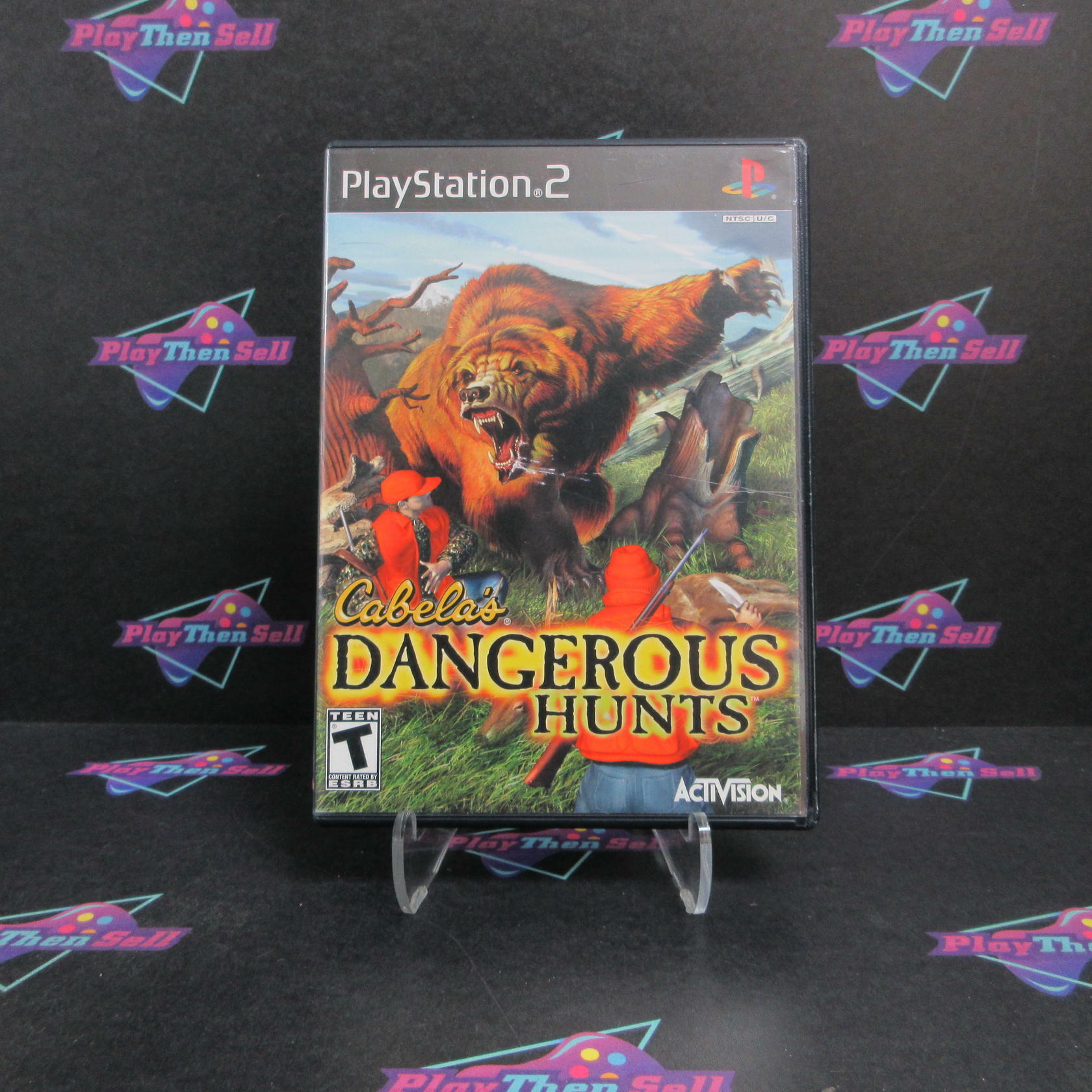 Cabela's Dangerous Hunts PS2 PlayStation 2 + Reg Card Complete - Very Good