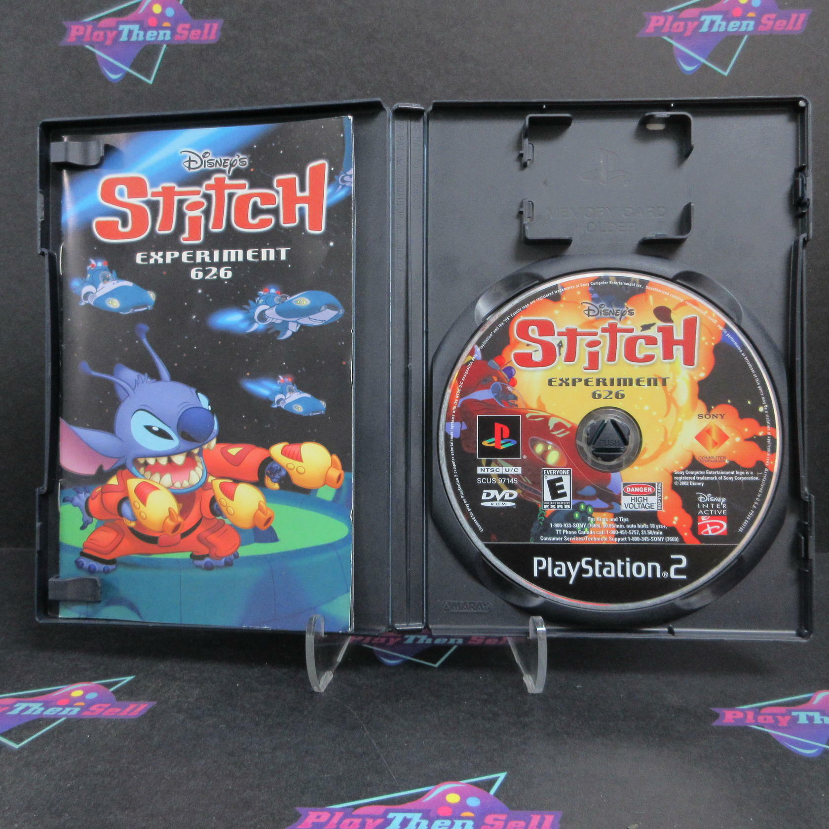 Disney's Stitch Experiment 626 PS2 PlayStation 2 Complete - Very Good