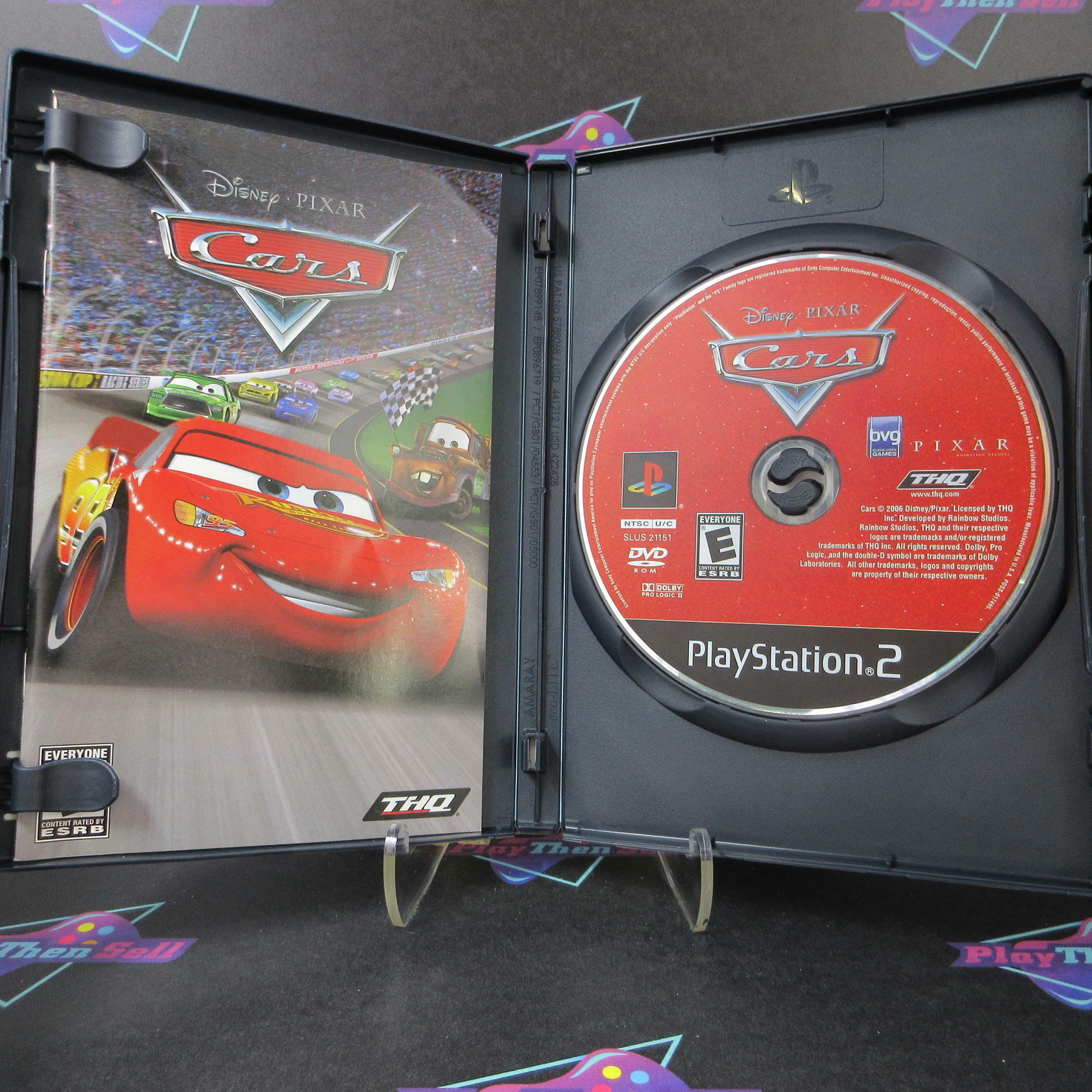 Cars PS2 PlayStation 2 Complete - Very Good