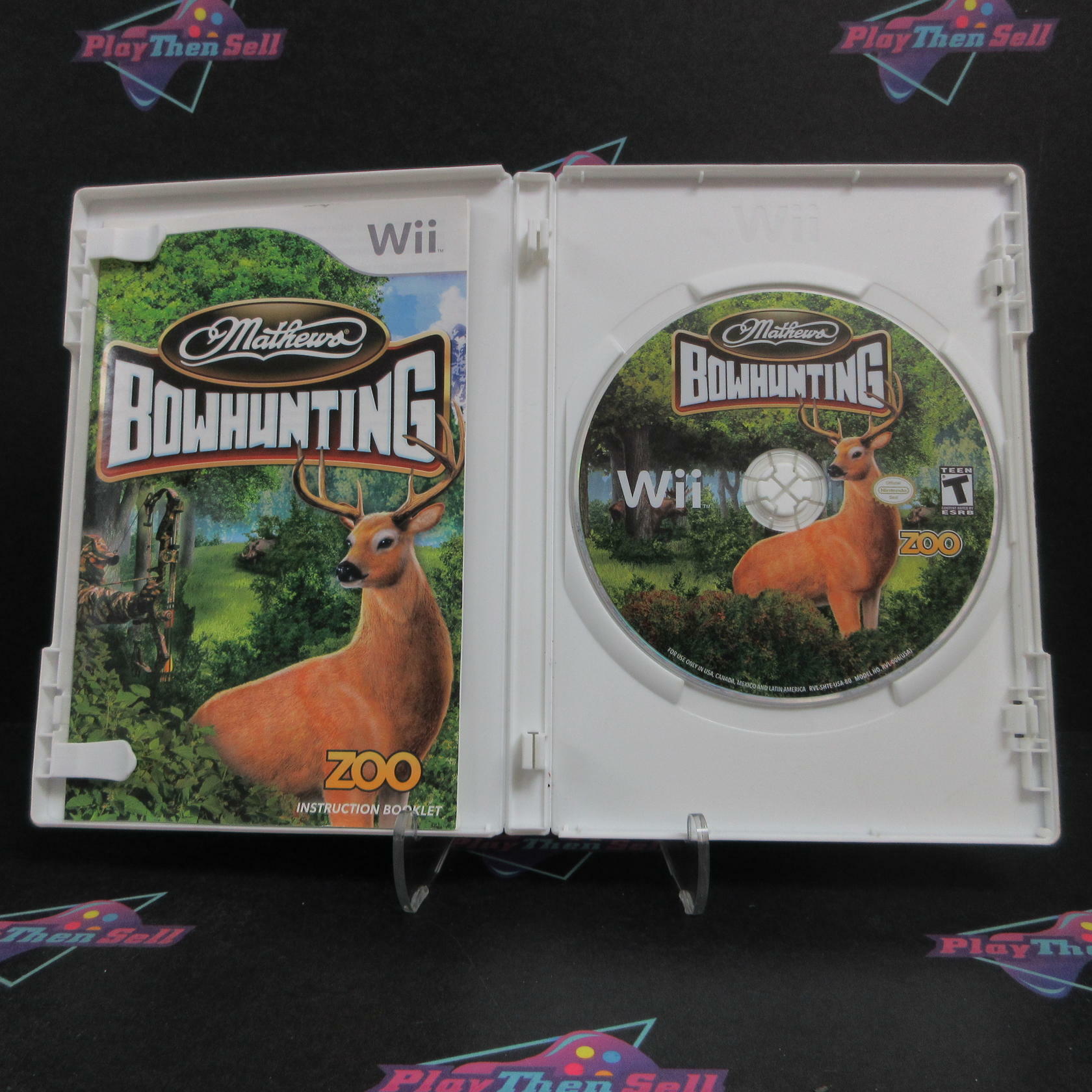 Mathews Bowhunting Nintendo Wii Complete - Very Good