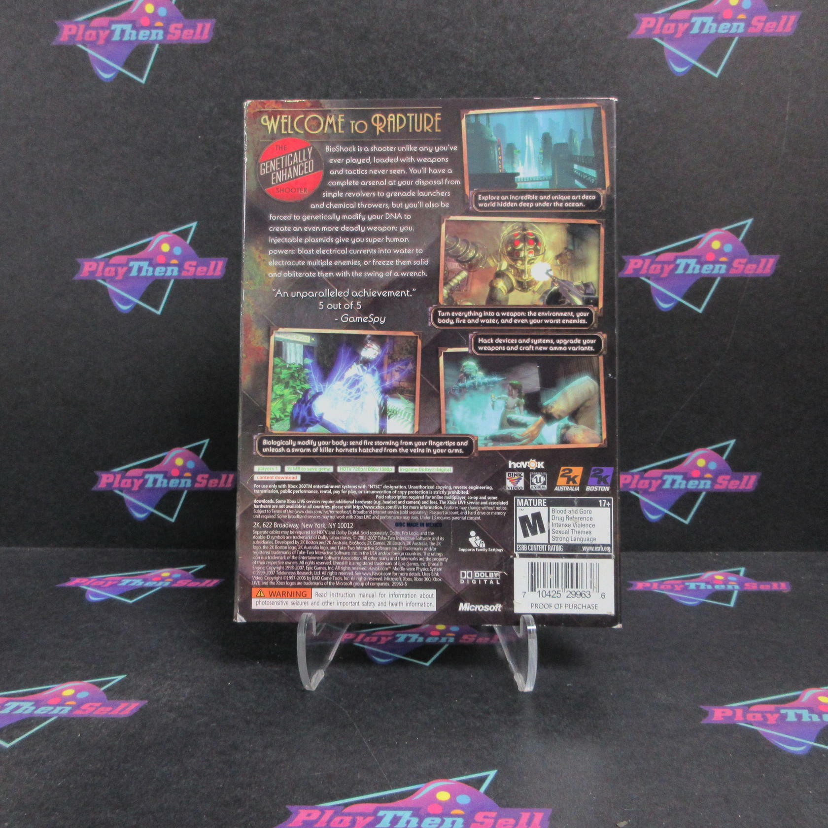 Bioshock Xbox 360 + Sleeve Complete - Refurbished