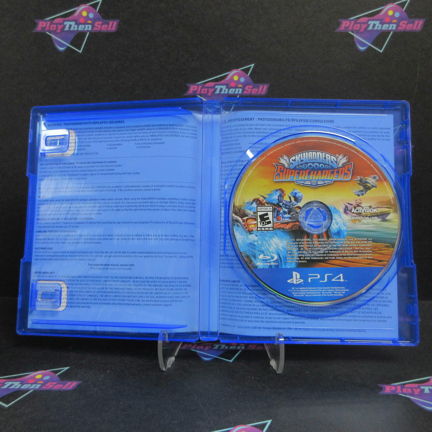 Skylanders Superchargers Software Only PS4 PlayStation 4 Complete - Refurbished