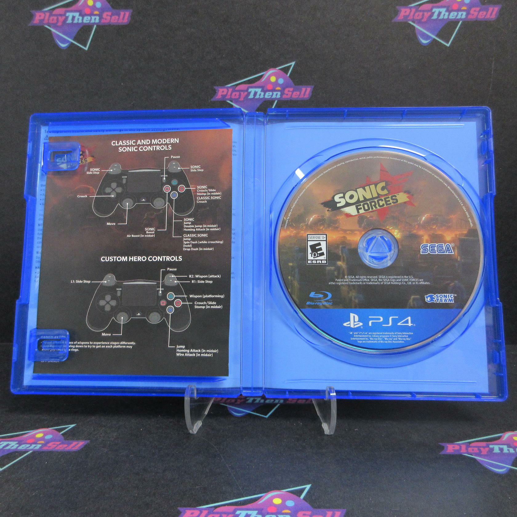 Sonic Forces PS4 PlayStation 4 Complete - Refurbished