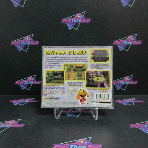 Pac Man World PS1 PlayStation 1 GH Complete - Refurbished