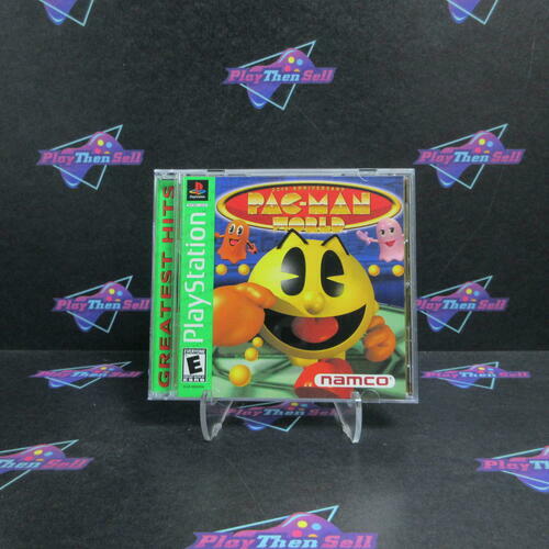 Pac Man World PS1 PlayStation 1 GH Complete - Refurbished