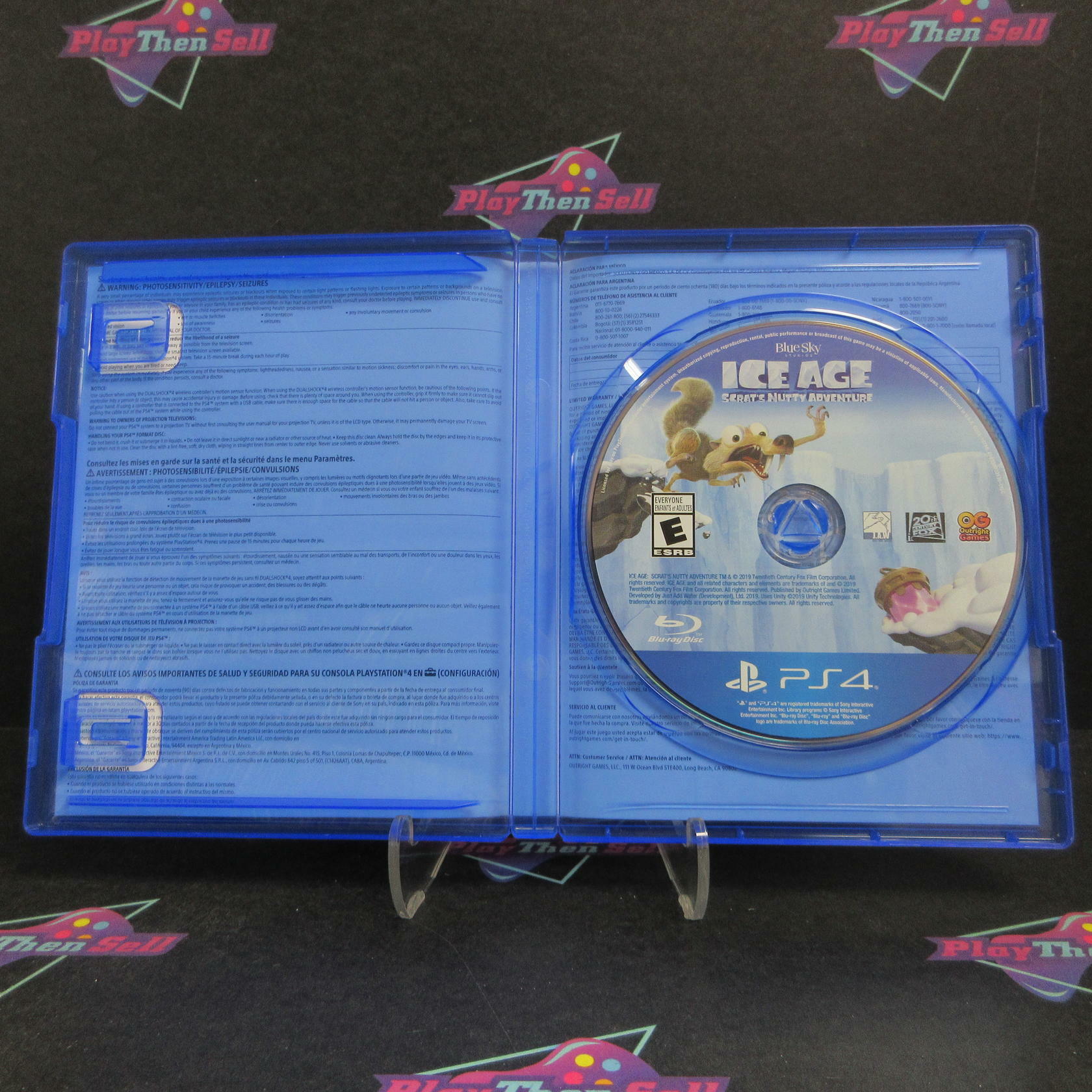 Ice Age Scrat's Nutty Adventure PS4 PlayStation 4 Complete - Refurbished