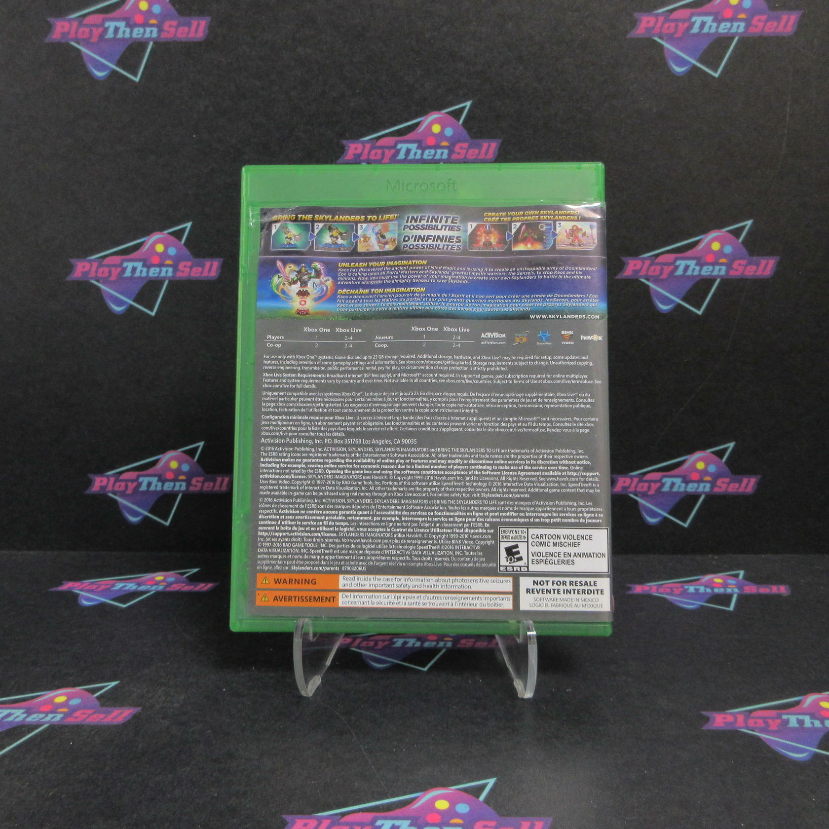 Skylanders Imaginators Xbox One Complete - Very Good