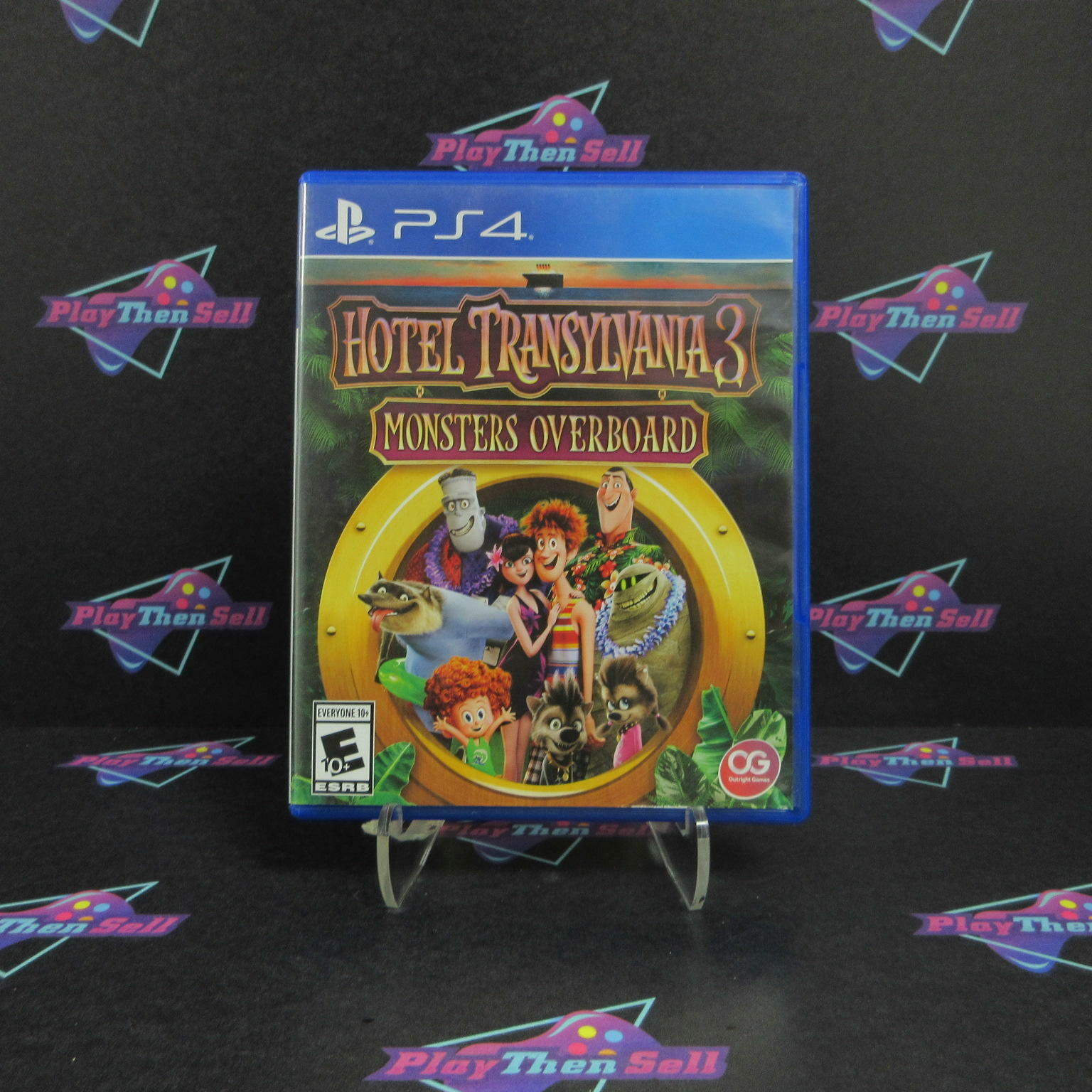 Hotel Transylvania 3 Monsters Overboard PS4 PlayStation 4 Complete - Very Good