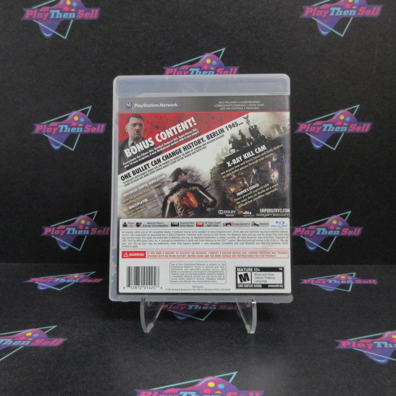 Sniper Elite V2 Silver Star Edition PS3 PlayStation 3 Complete - Very Good