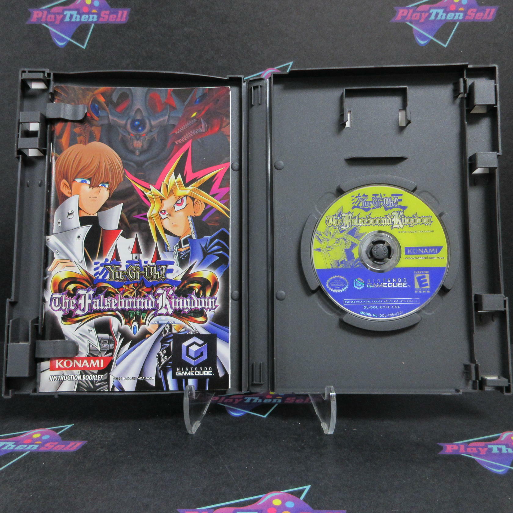 Yu-Gi-Oh! The Falsebound Kingdom Nintendo GameCube Complete - Refurbished