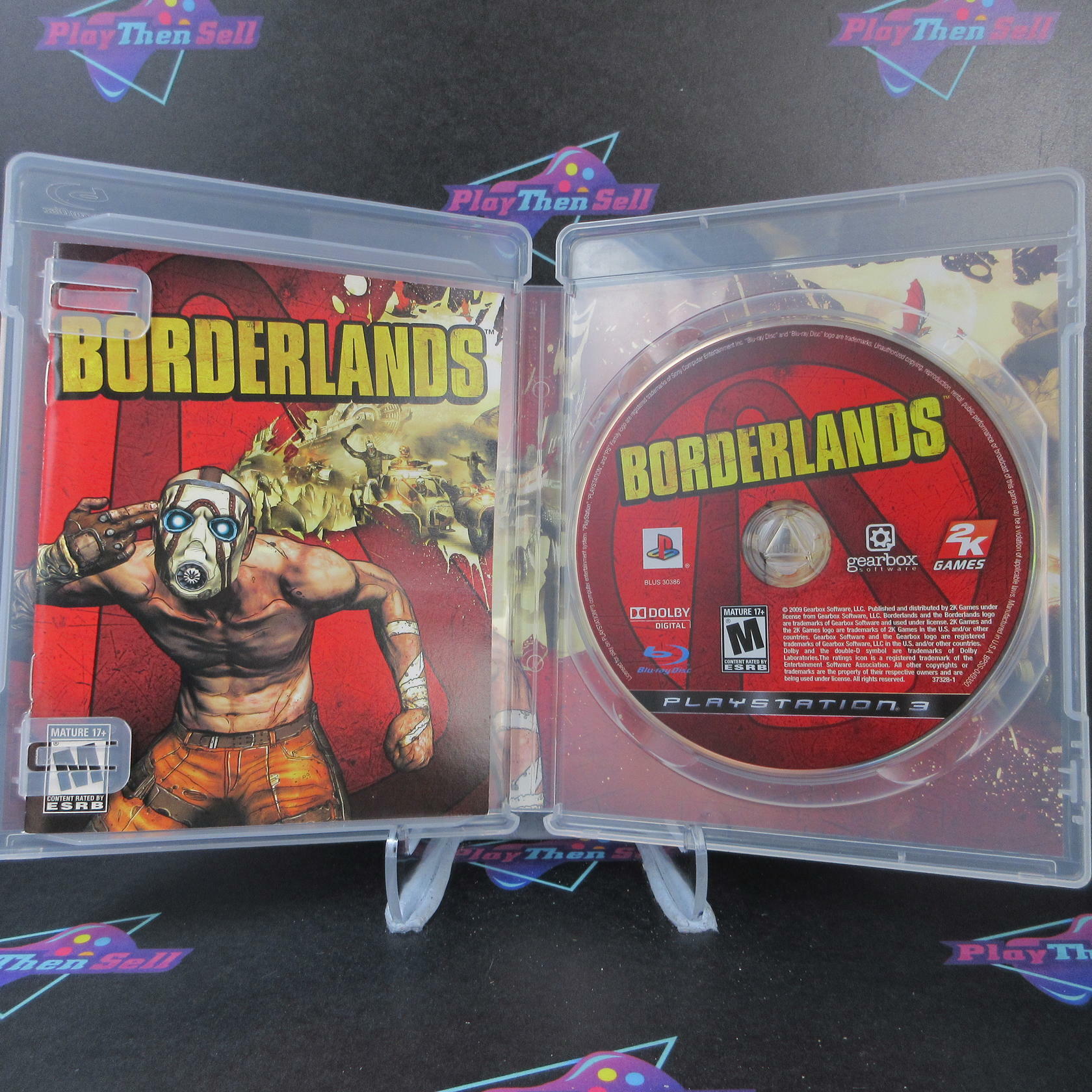 Borderlands PS3 PlayStation 3 Complete - Very Good
