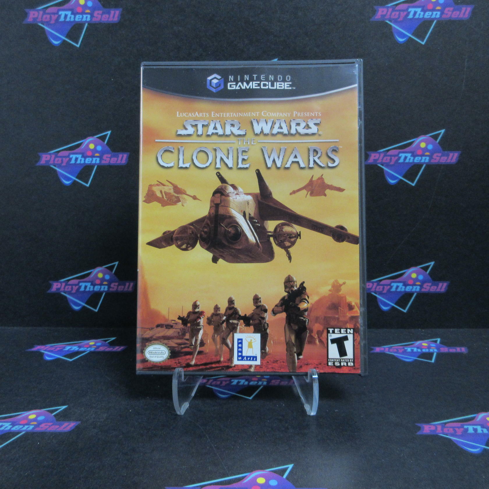 Star Wars The Clone Wars Nintendo GameCube Complete - Refurbished