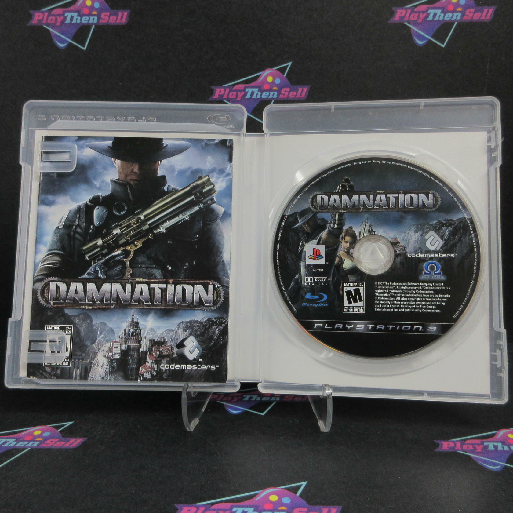 Damnation PS3 PlayStation 3 Complete - Very Good