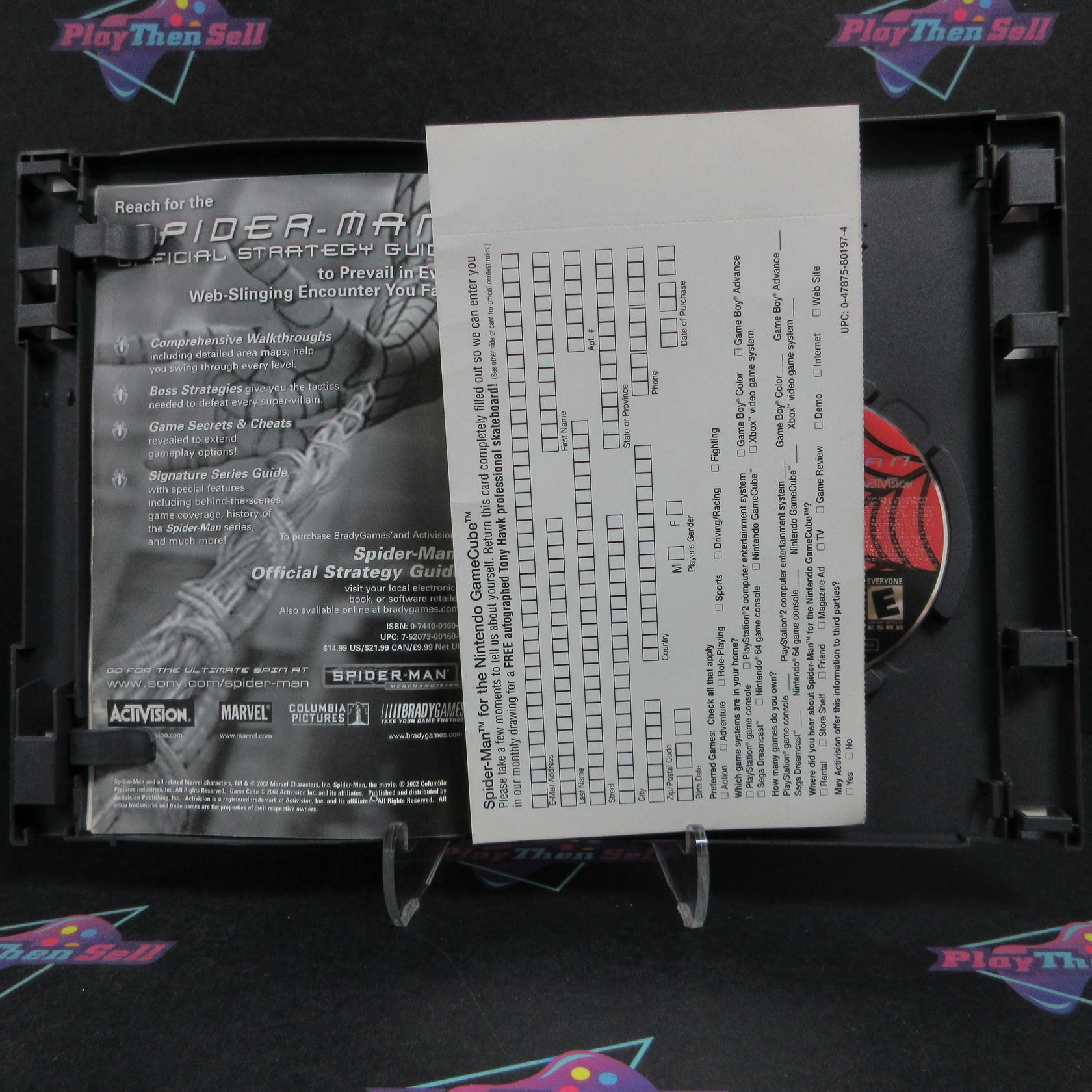 Spider-Man Nintendo GameCube + Reg Card Complete - Refurbished